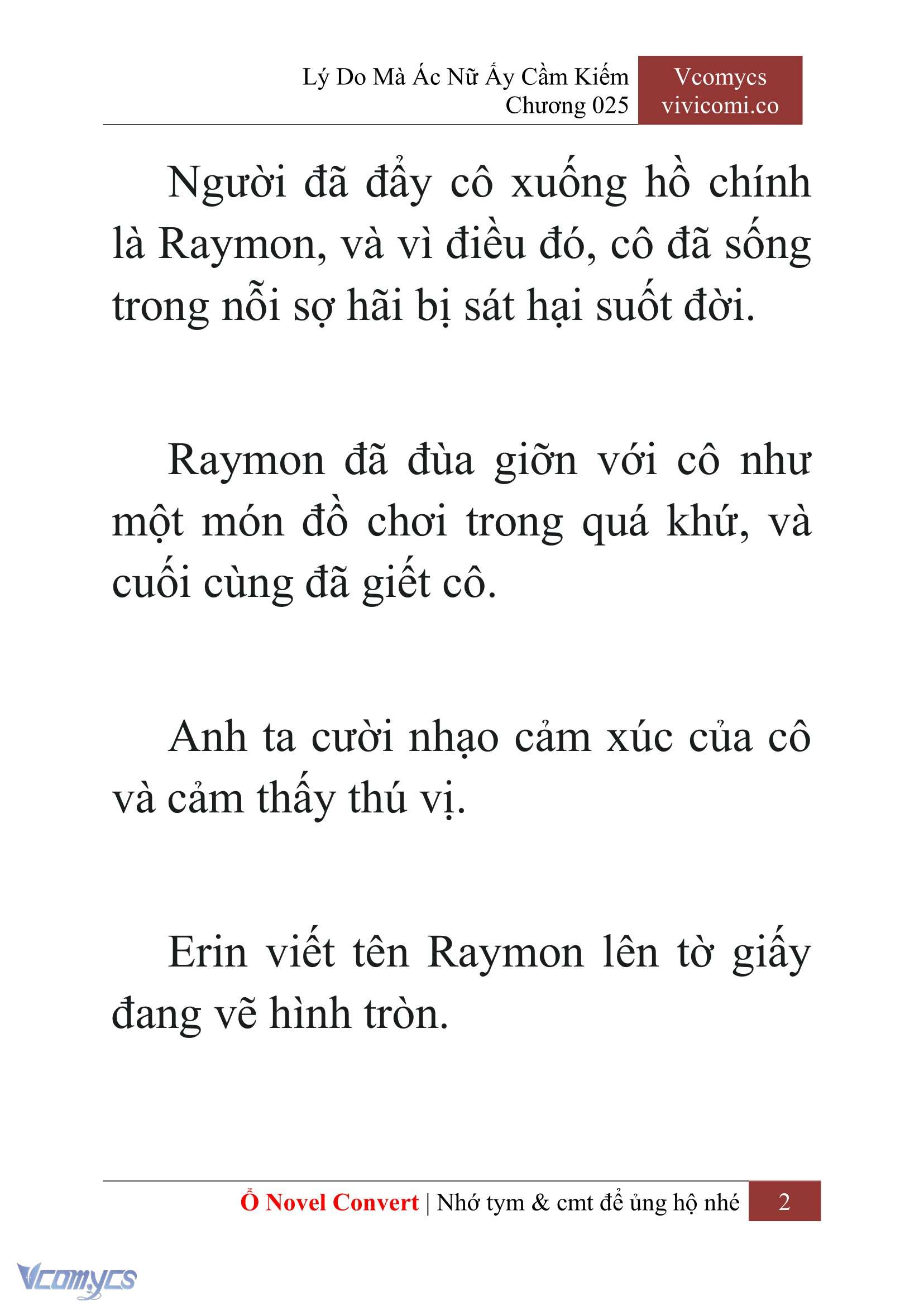 [Novel] Lý Do Mà Ác Nữ Ấy Cầm Kiếm Chapter 25 - Trang 2