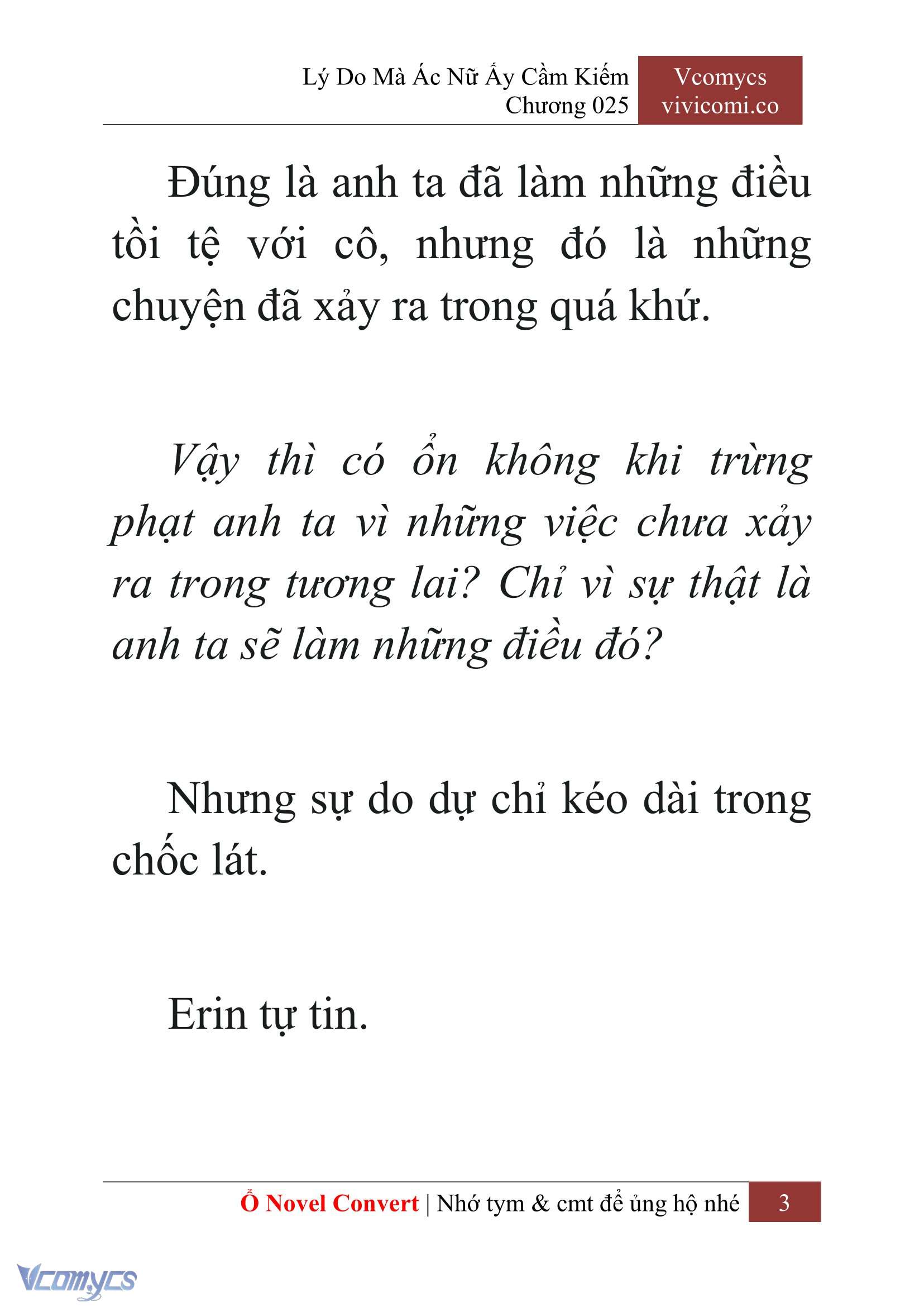 [Novel] Lý Do Mà Ác Nữ Ấy Cầm Kiếm Chapter 25 - Trang 2
