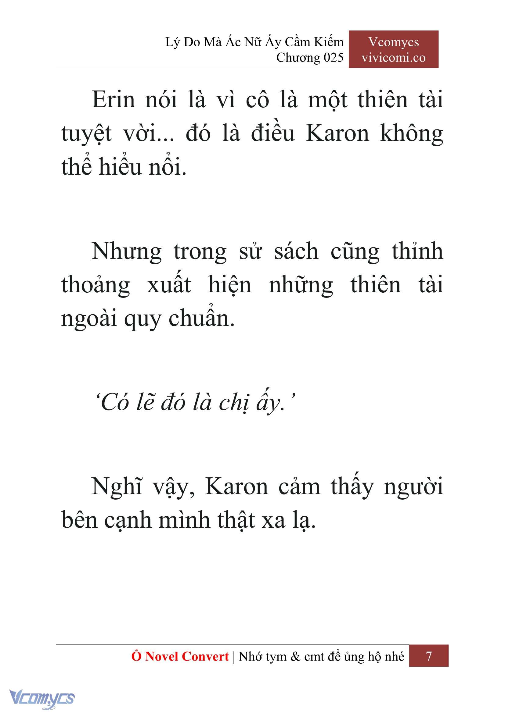 [Novel] Lý Do Mà Ác Nữ Ấy Cầm Kiếm Chapter 25 - Trang 2