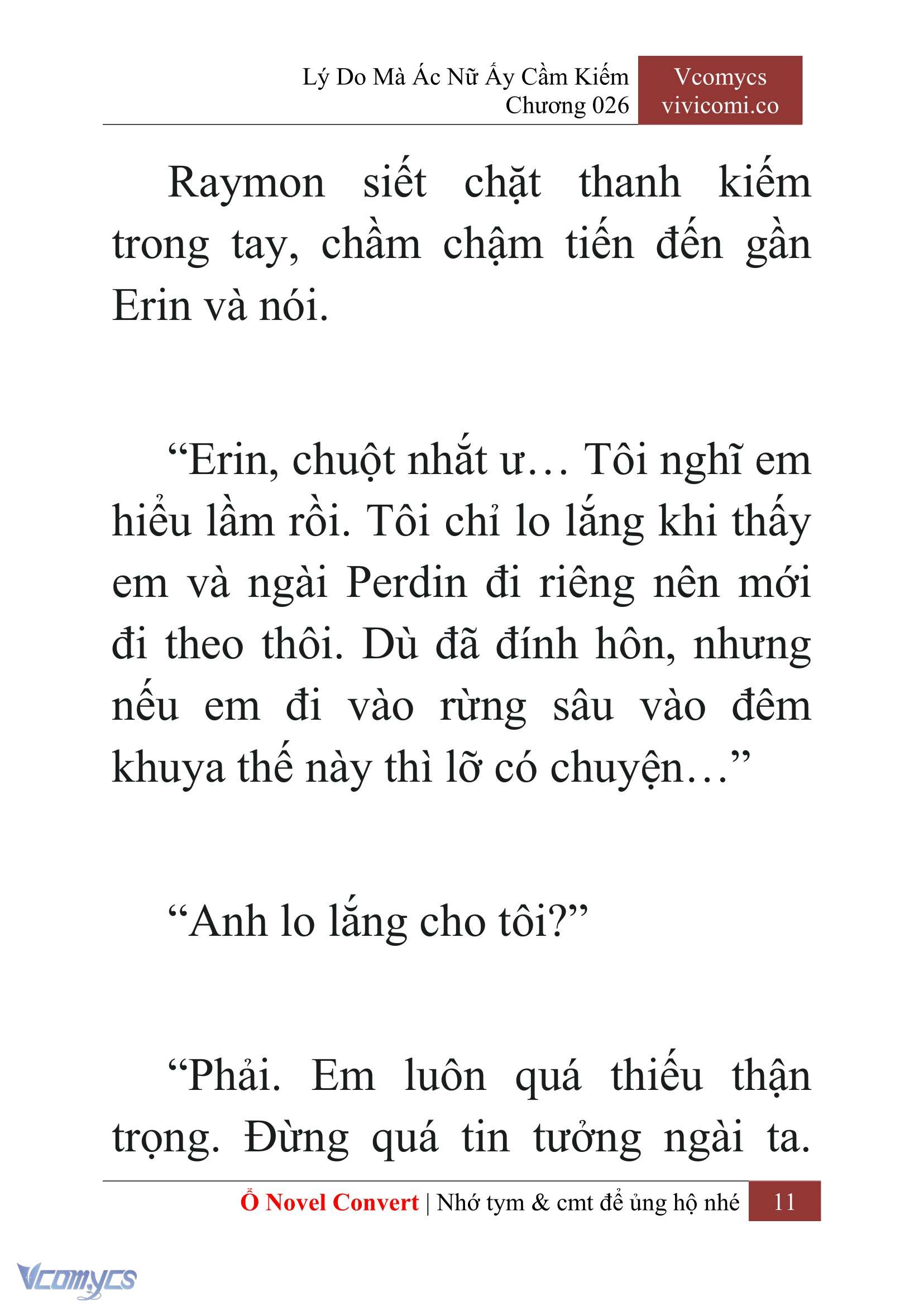 [Novel] Lý Do Mà Ác Nữ Ấy Cầm Kiếm Chapter 26 - Trang 2