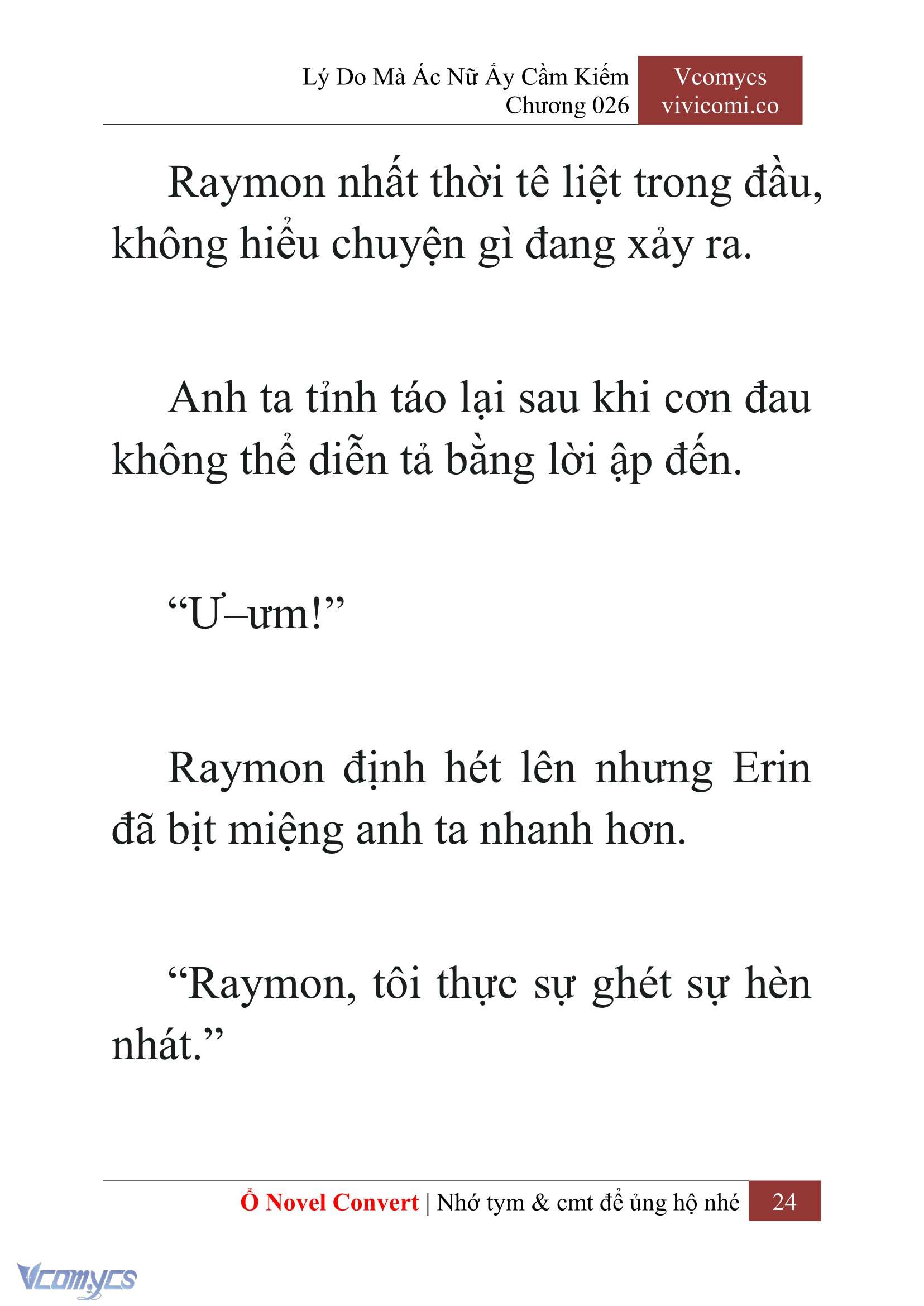 [Novel] Lý Do Mà Ác Nữ Ấy Cầm Kiếm Chapter 26 - Trang 2