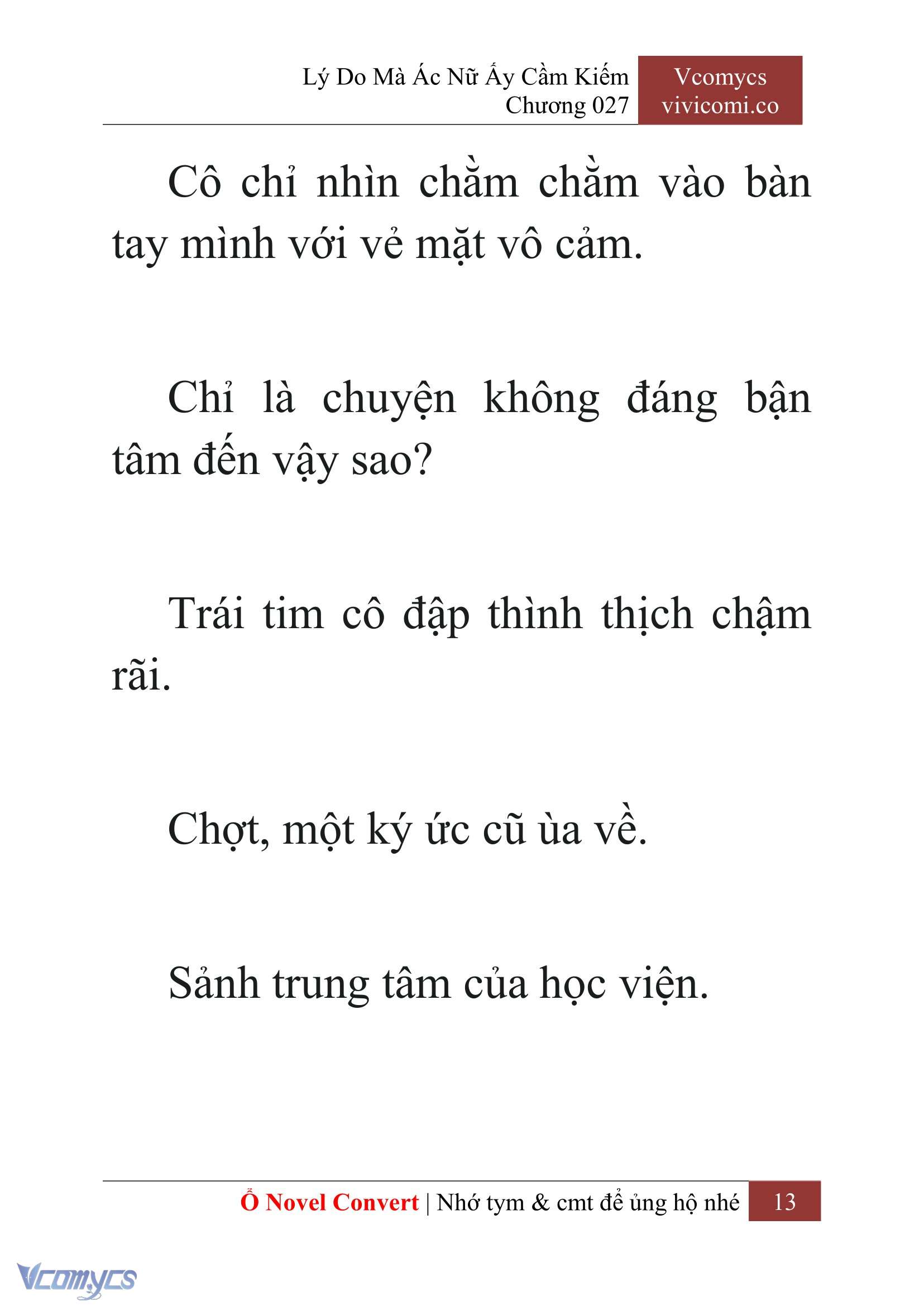 [Novel] Lý Do Mà Ác Nữ Ấy Cầm Kiếm Chapter 27 - Trang 2