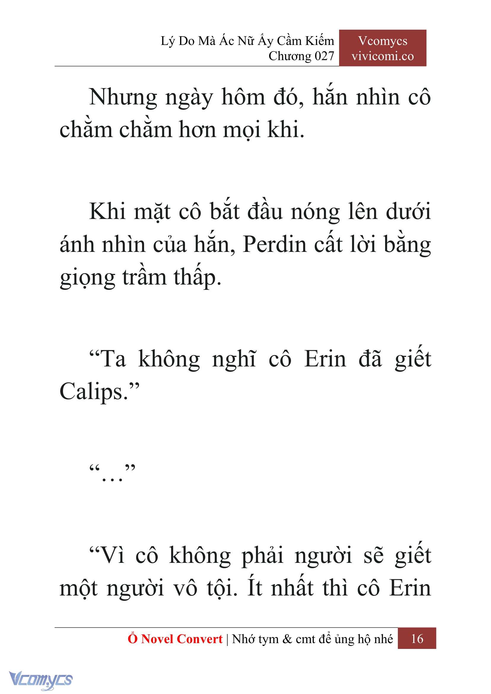 [Novel] Lý Do Mà Ác Nữ Ấy Cầm Kiếm Chapter 27 - Trang 2