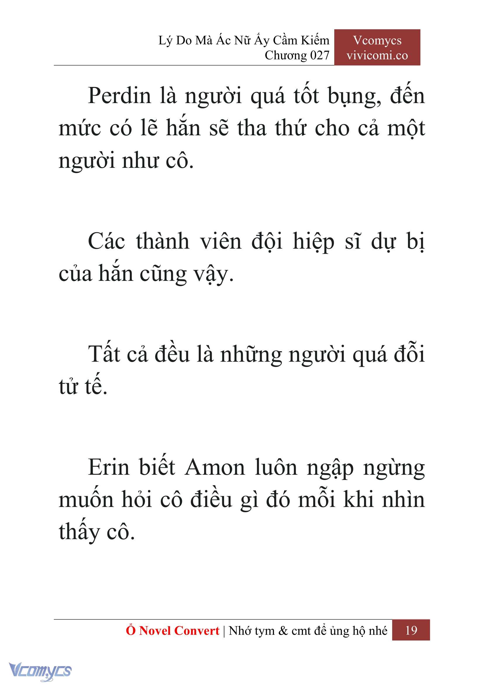 [Novel] Lý Do Mà Ác Nữ Ấy Cầm Kiếm Chapter 27 - Trang 2