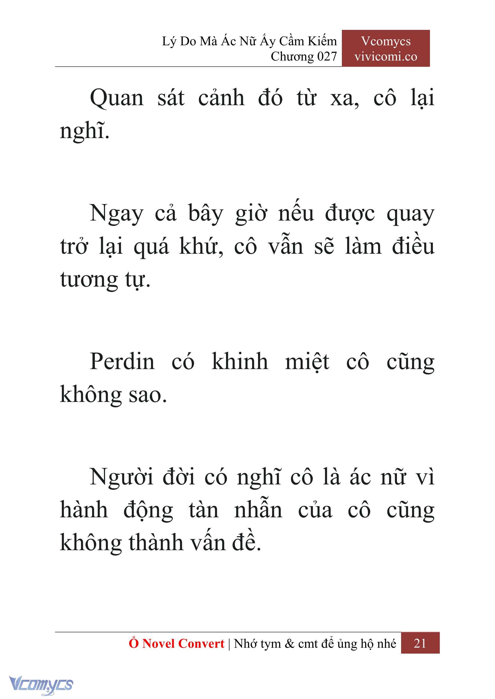 [Novel] Lý Do Mà Ác Nữ Ấy Cầm Kiếm Chapter 27 - Trang 2
