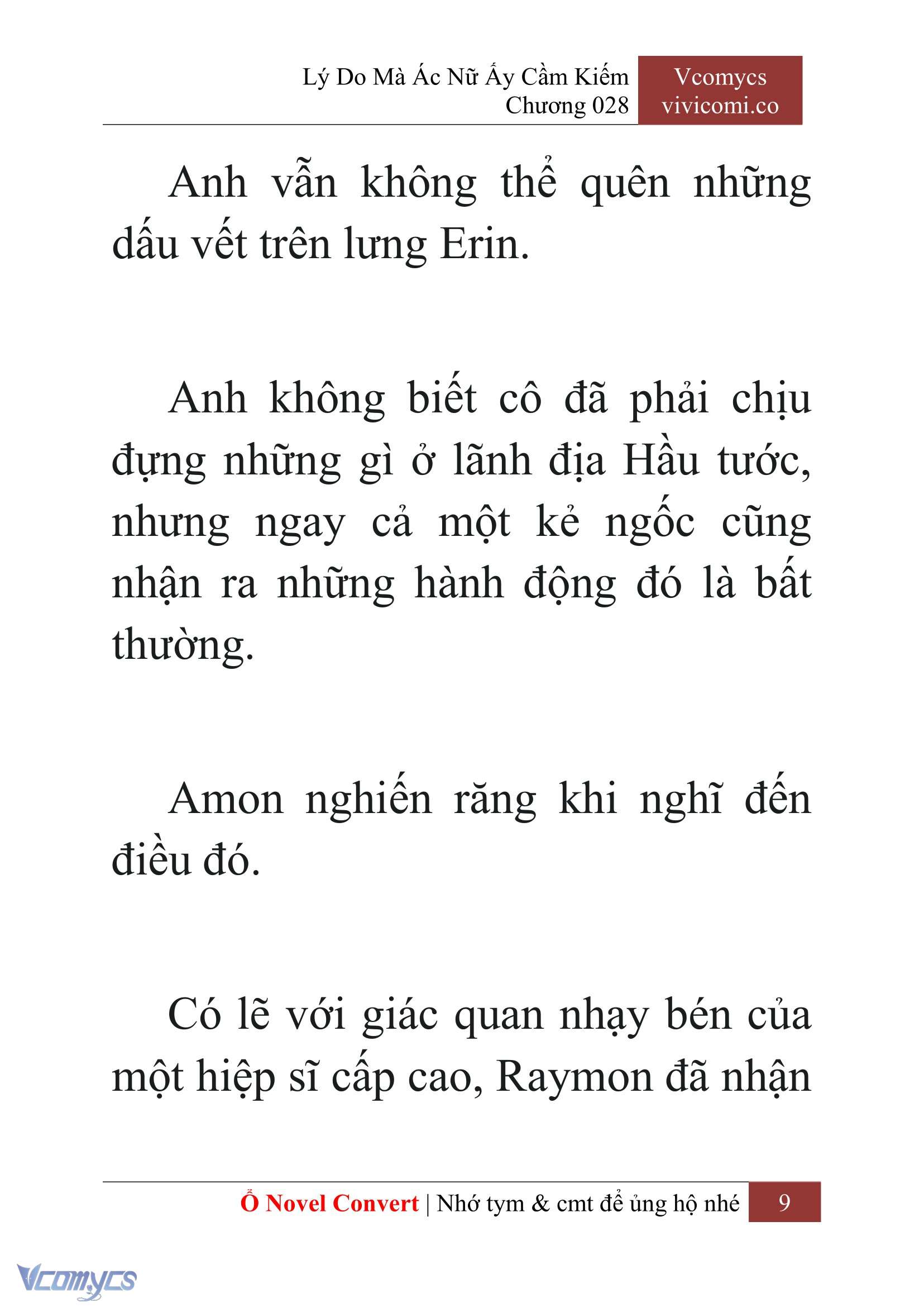 [Novel] Lý Do Mà Ác Nữ Ấy Cầm Kiếm Chapter 28 - Trang 2