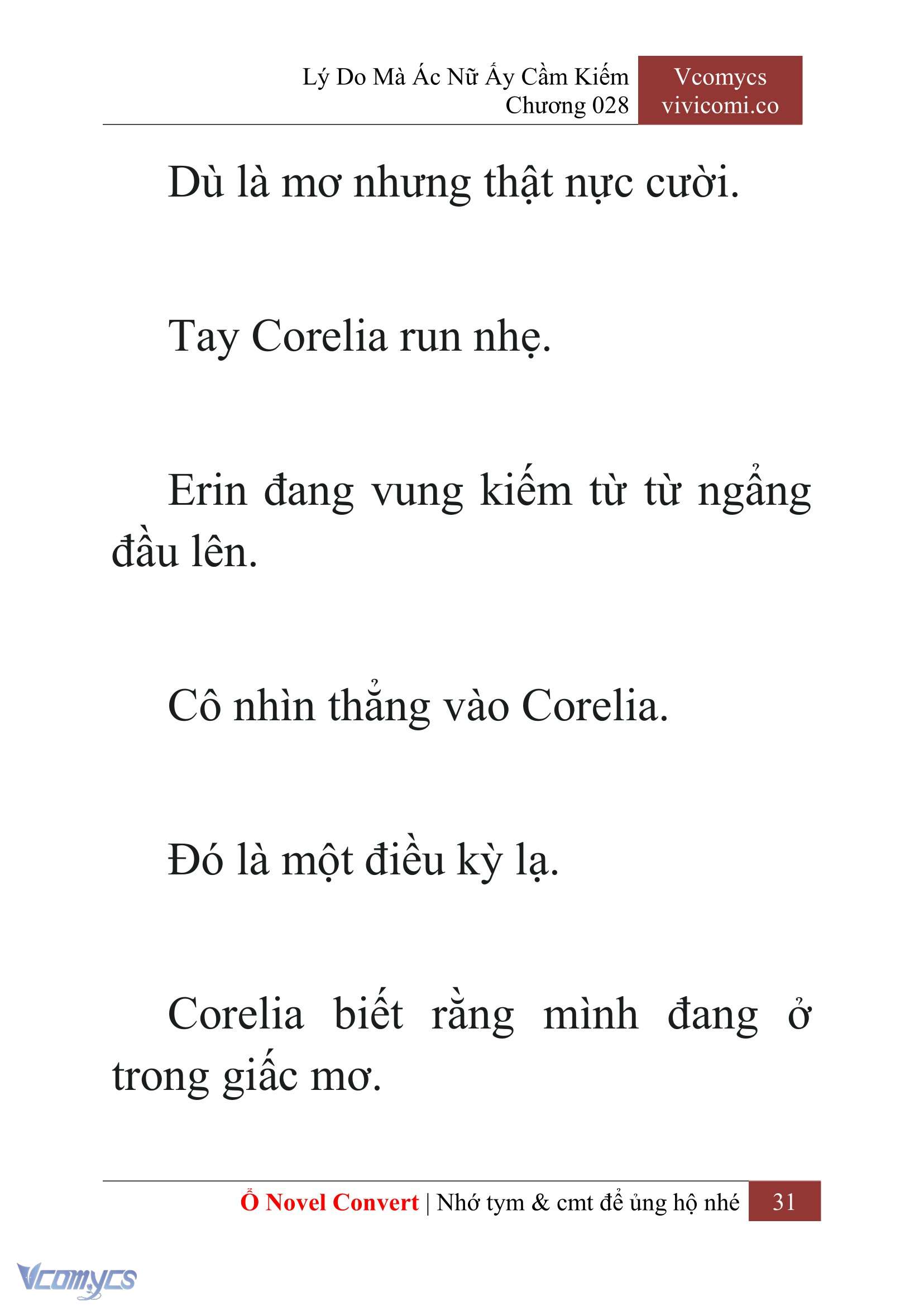 [Novel] Lý Do Mà Ác Nữ Ấy Cầm Kiếm Chapter 28 - Trang 2