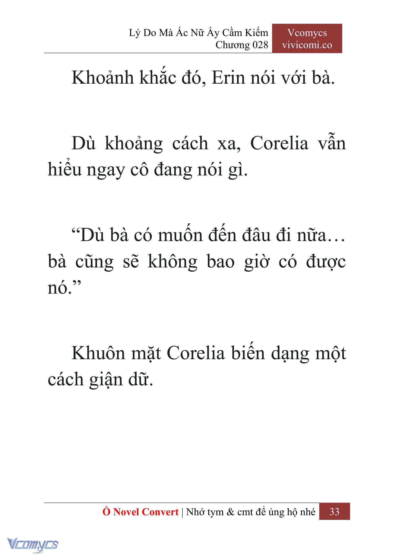 [Novel] Lý Do Mà Ác Nữ Ấy Cầm Kiếm Chapter 28 - Trang 2