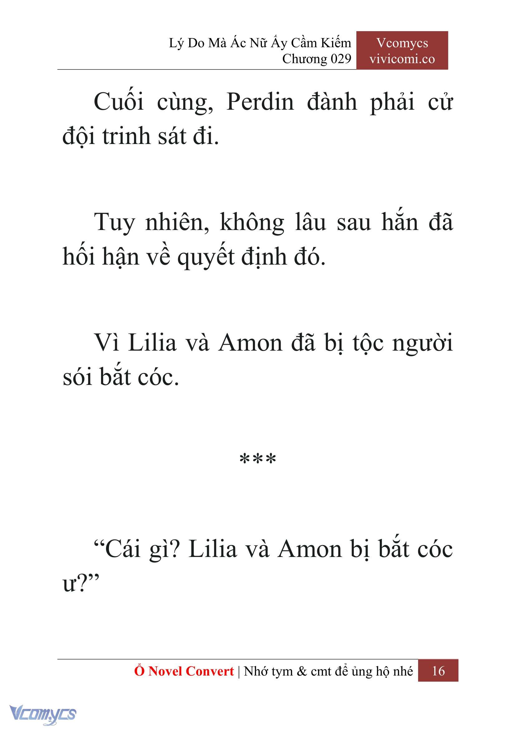[Novel] Lý Do Mà Ác Nữ Ấy Cầm Kiếm Chapter 29 - Trang 2