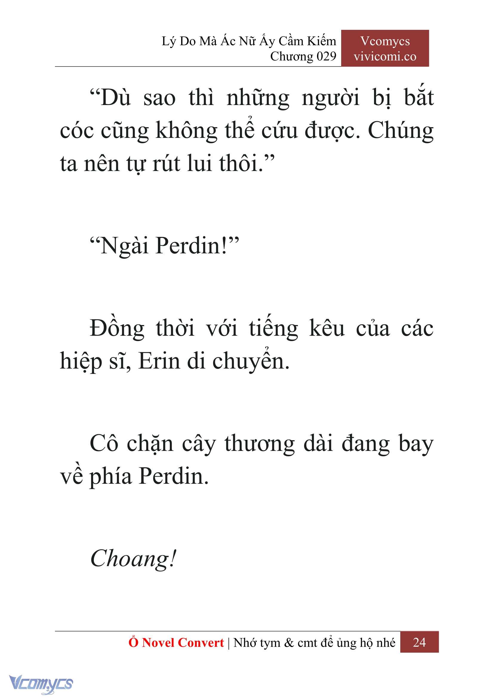 [Novel] Lý Do Mà Ác Nữ Ấy Cầm Kiếm Chapter 29 - Trang 2