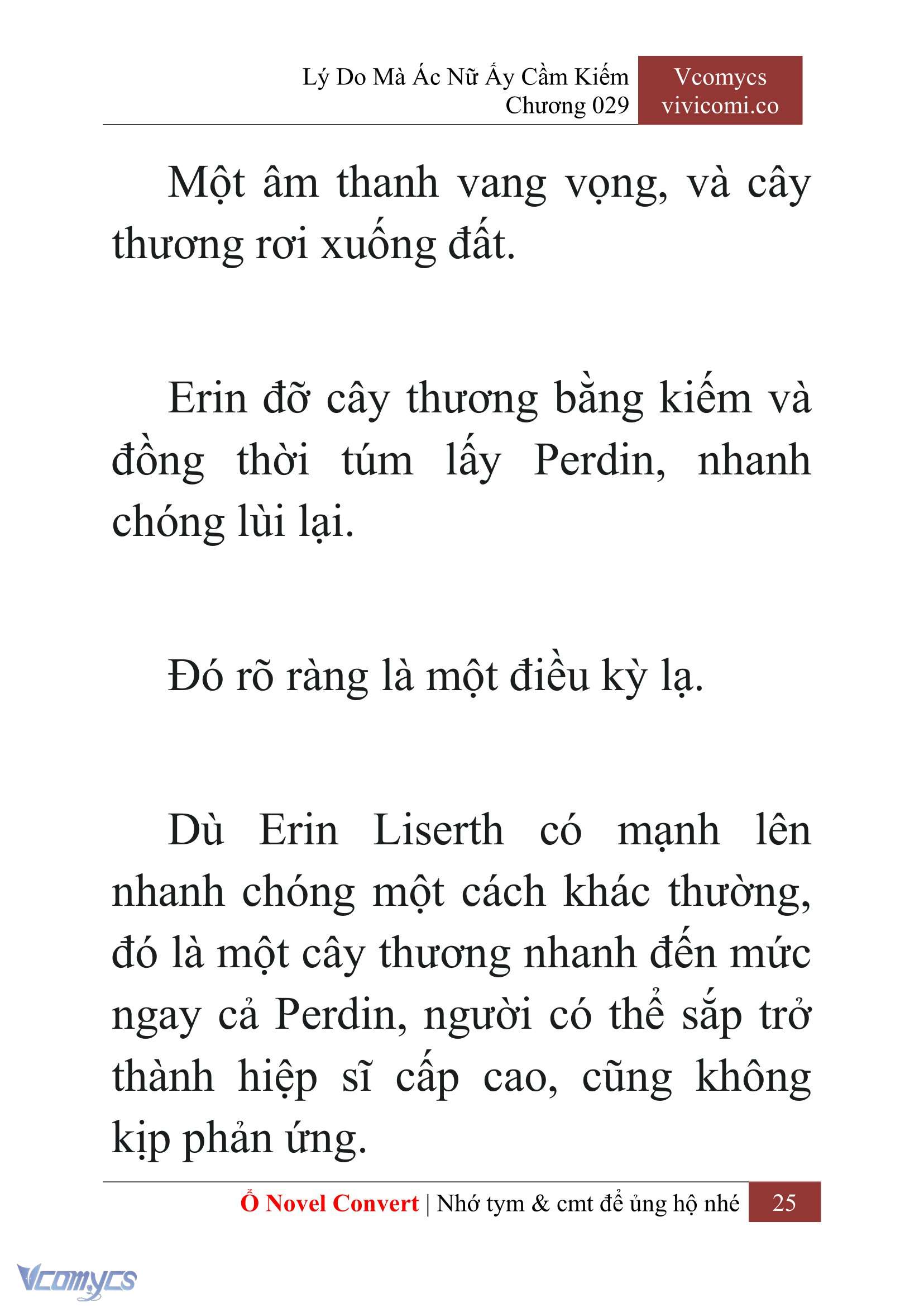 [Novel] Lý Do Mà Ác Nữ Ấy Cầm Kiếm Chapter 29 - Trang 2