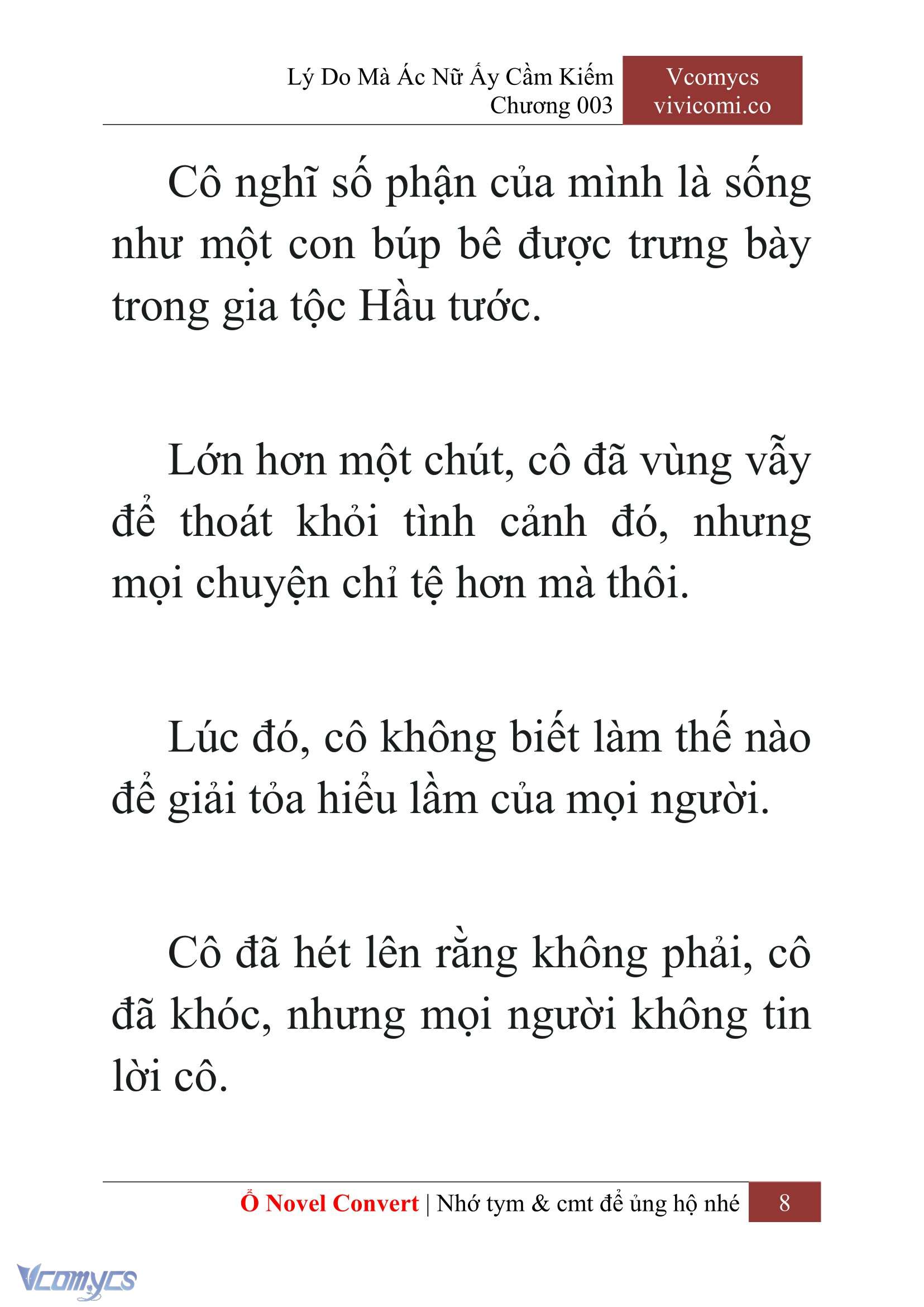 [Novel] Lý Do Mà Ác Nữ Ấy Cầm Kiếm Chapter 3 - Trang 2