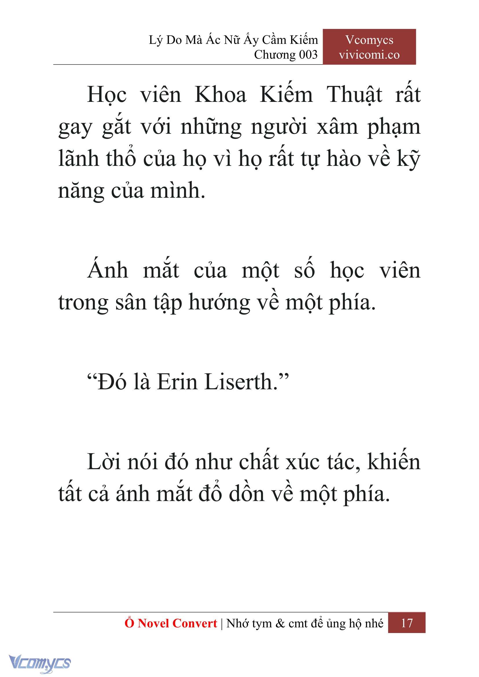 [Novel] Lý Do Mà Ác Nữ Ấy Cầm Kiếm Chapter 3 - Trang 2