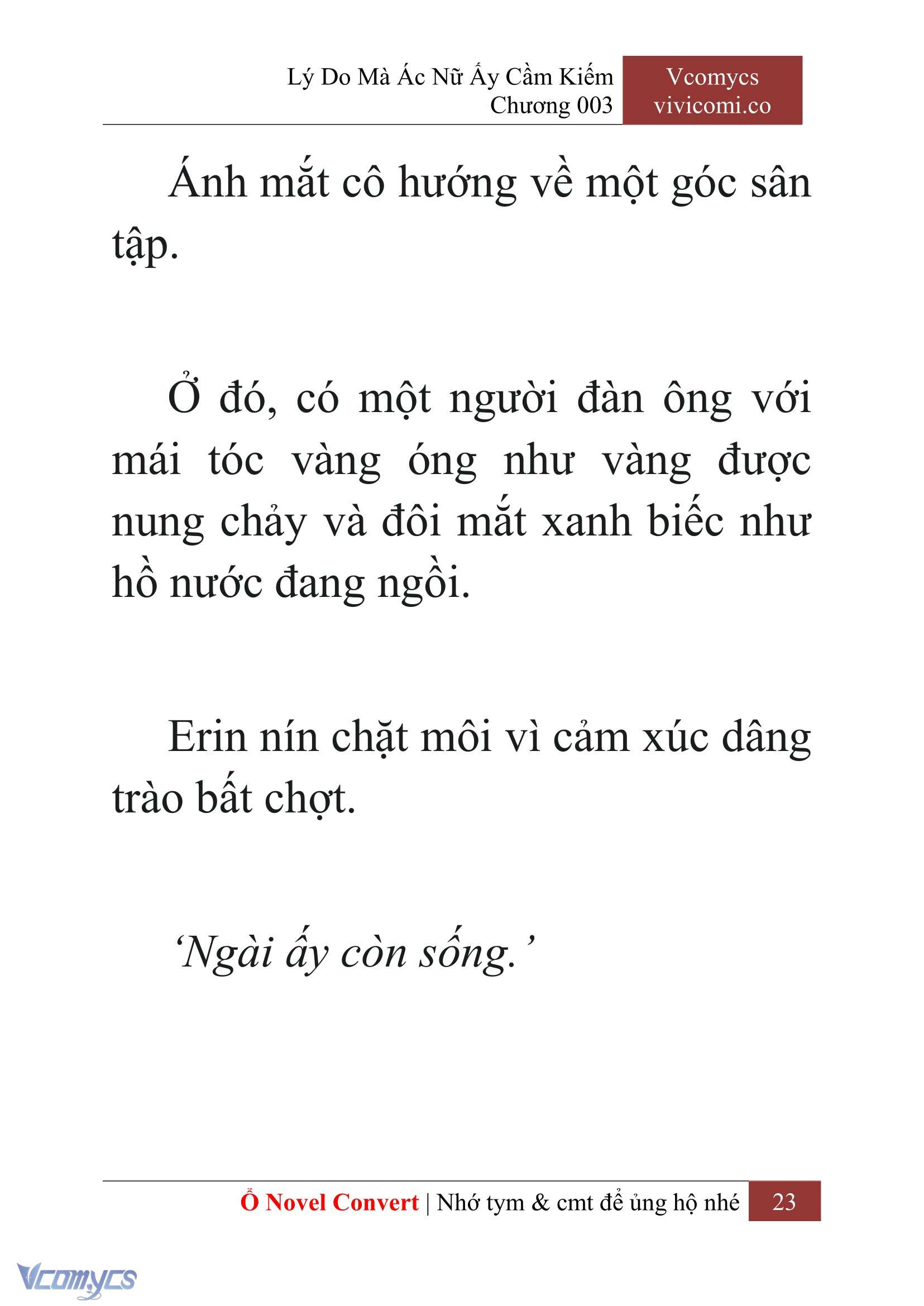 [Novel] Lý Do Mà Ác Nữ Ấy Cầm Kiếm Chapter 3 - Trang 2