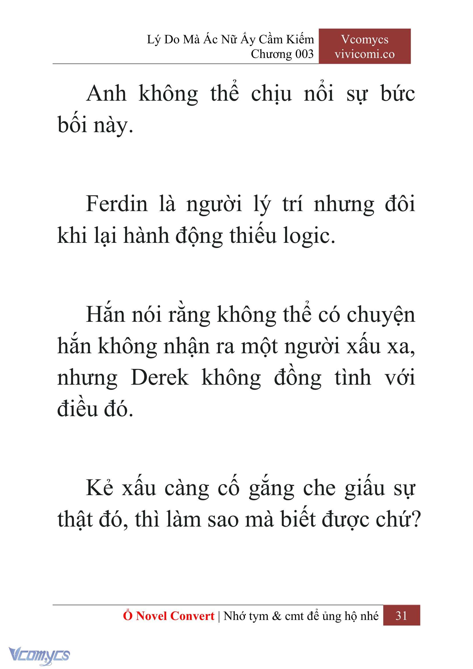 [Novel] Lý Do Mà Ác Nữ Ấy Cầm Kiếm Chapter 3 - Trang 2