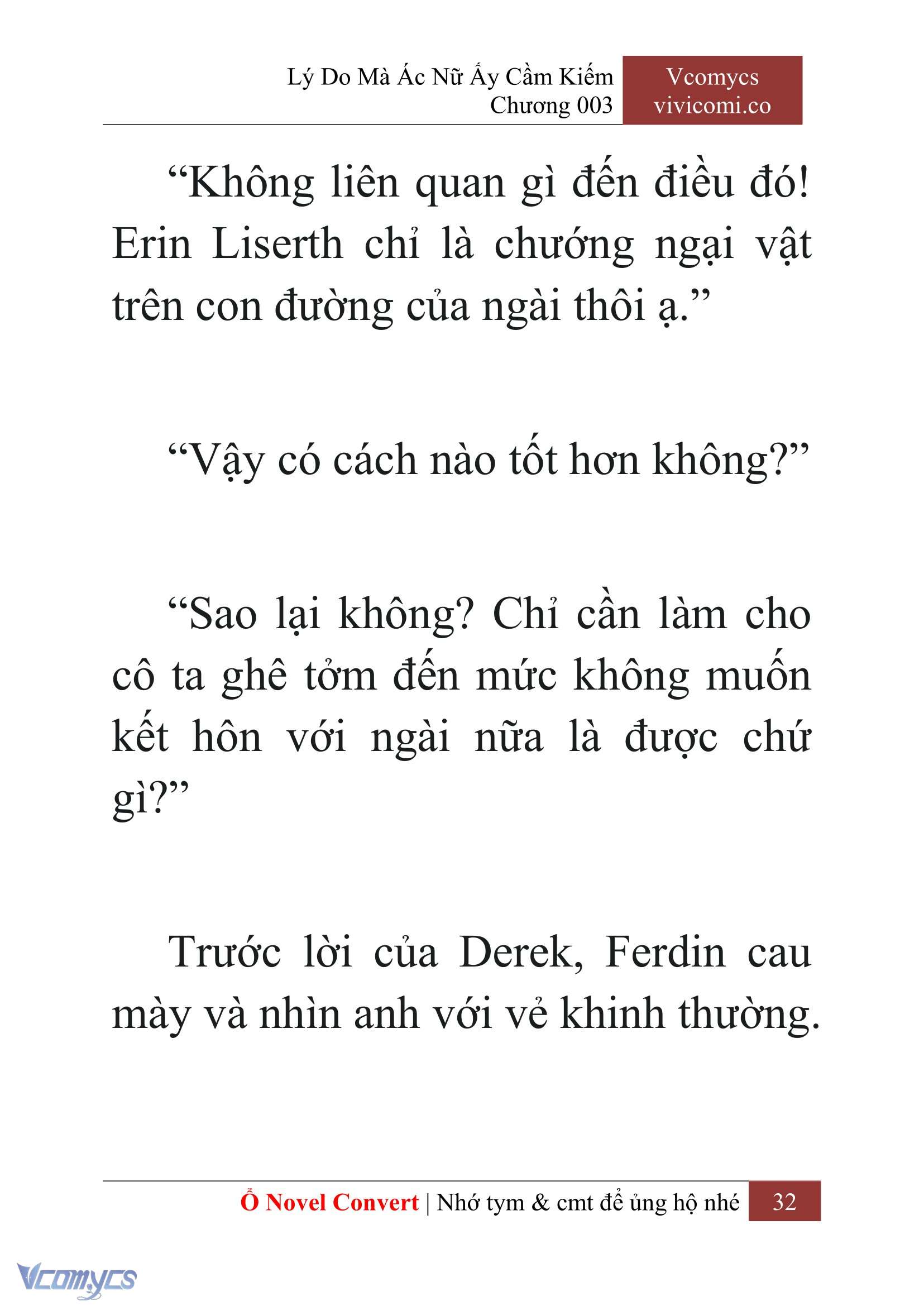 [Novel] Lý Do Mà Ác Nữ Ấy Cầm Kiếm Chapter 3 - Trang 2