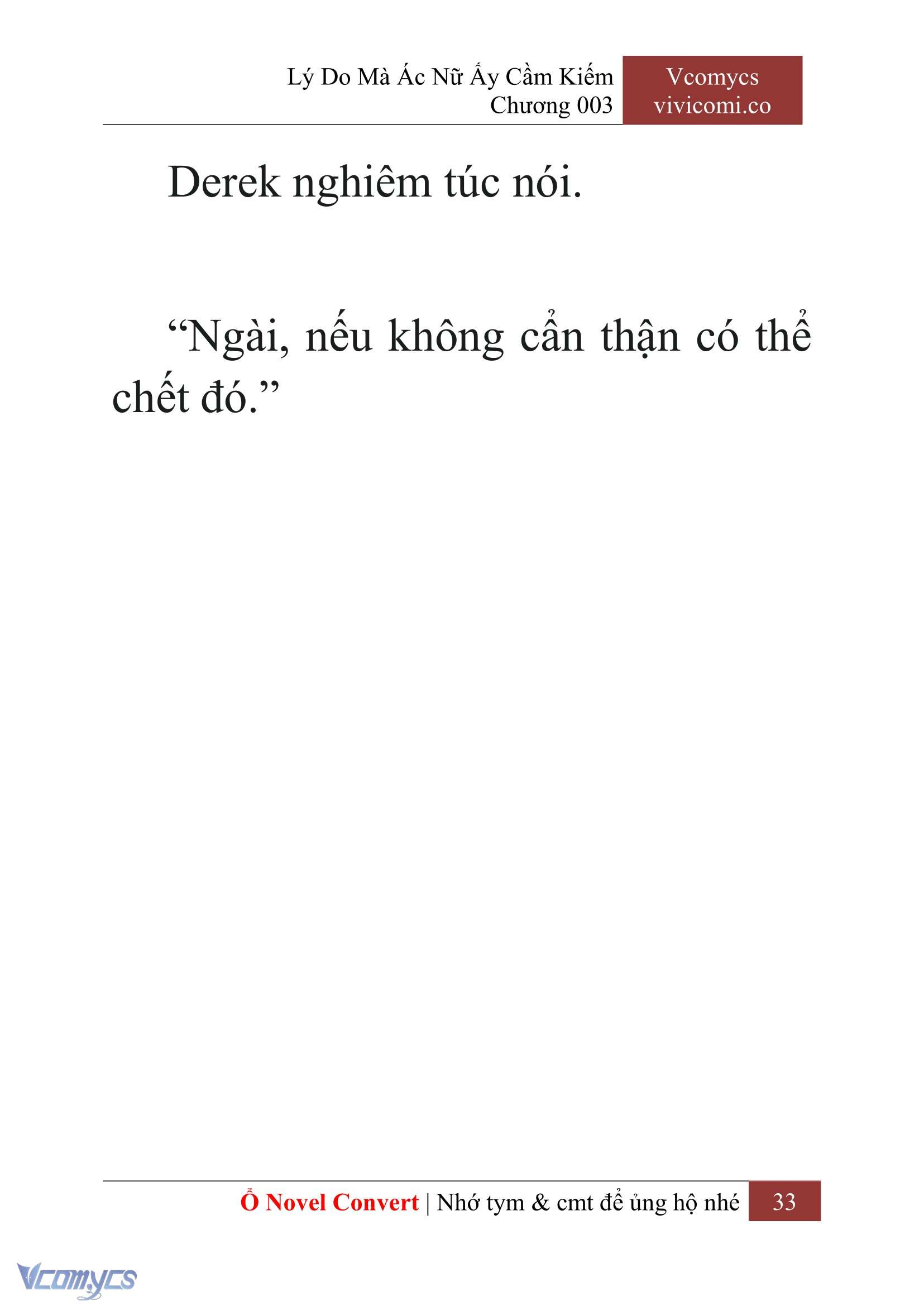 [Novel] Lý Do Mà Ác Nữ Ấy Cầm Kiếm Chapter 3 - Trang 2