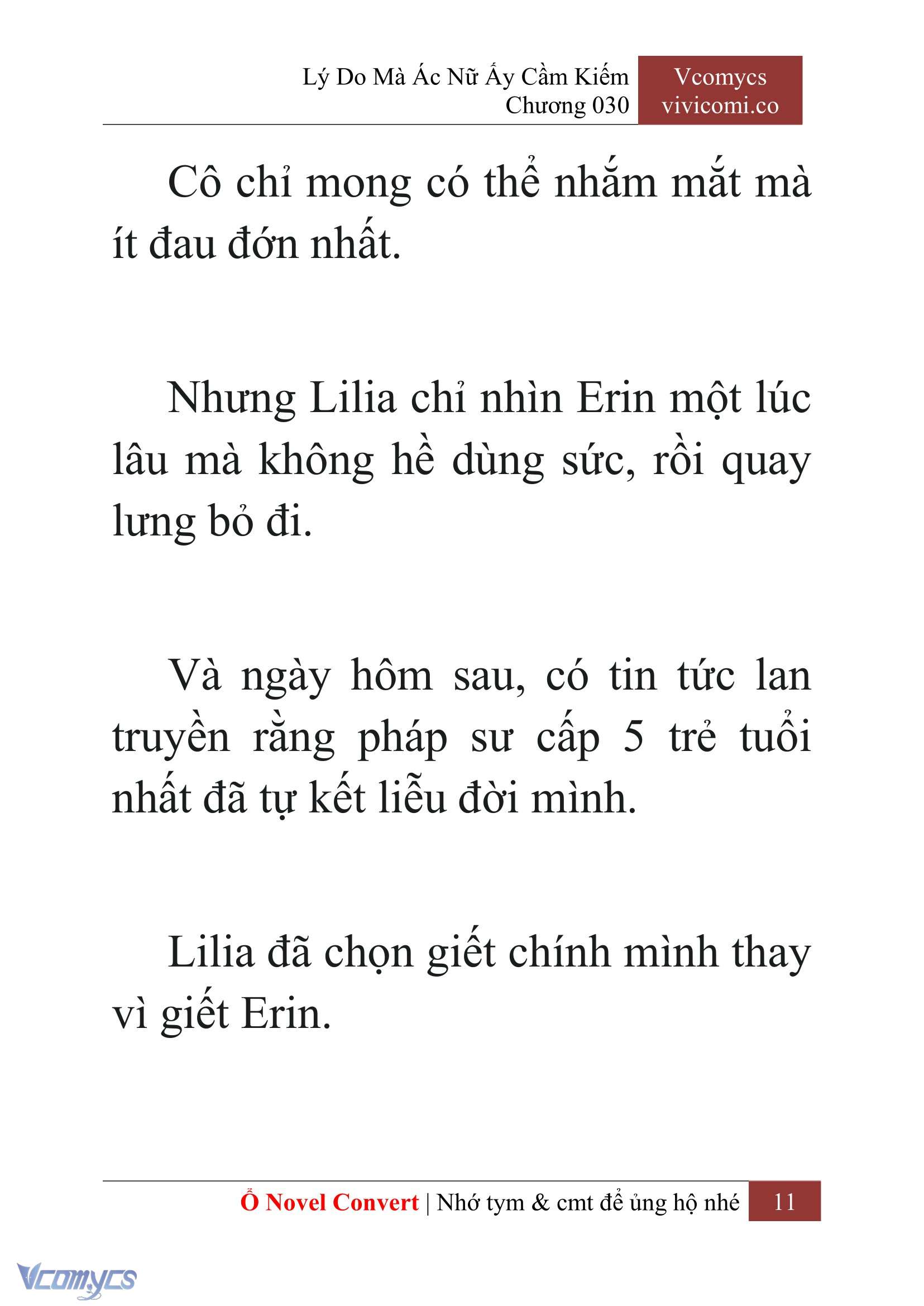 [Novel] Lý Do Mà Ác Nữ Ấy Cầm Kiếm Chapter 30 - Trang 2