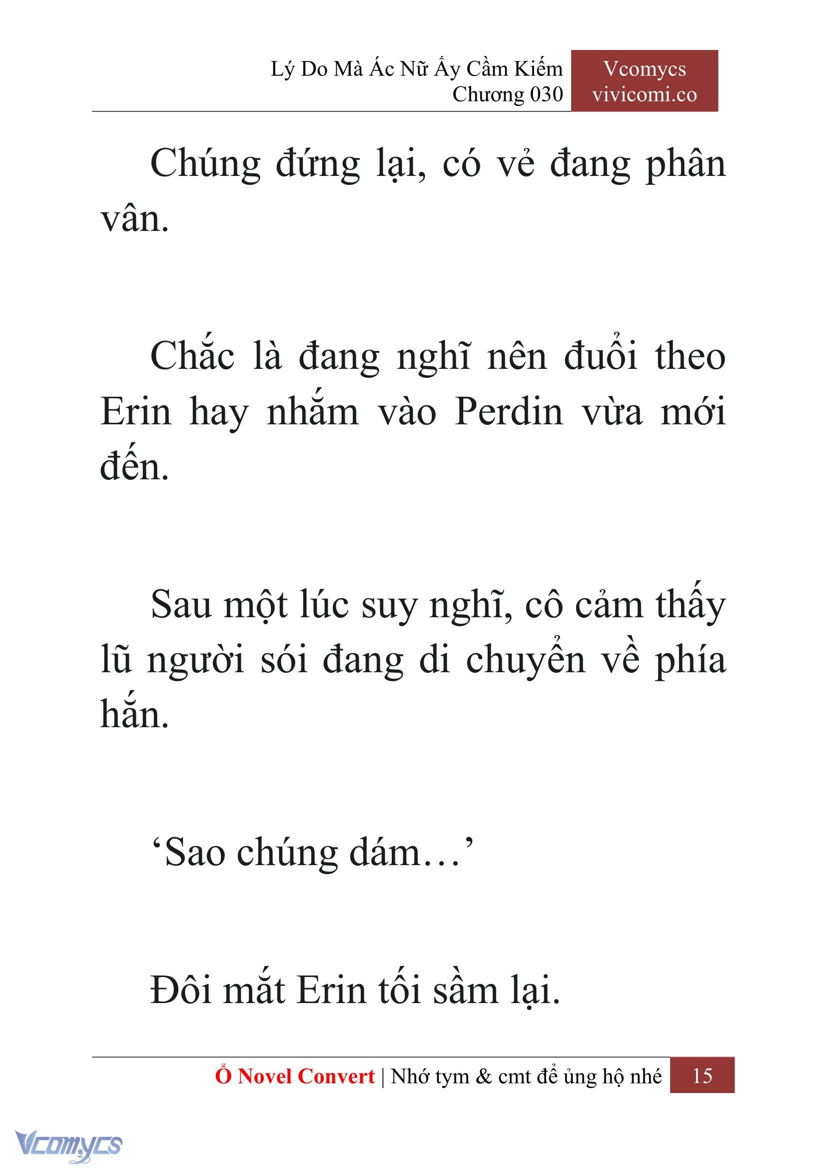 [Novel] Lý Do Mà Ác Nữ Ấy Cầm Kiếm Chapter 30 - Trang 2