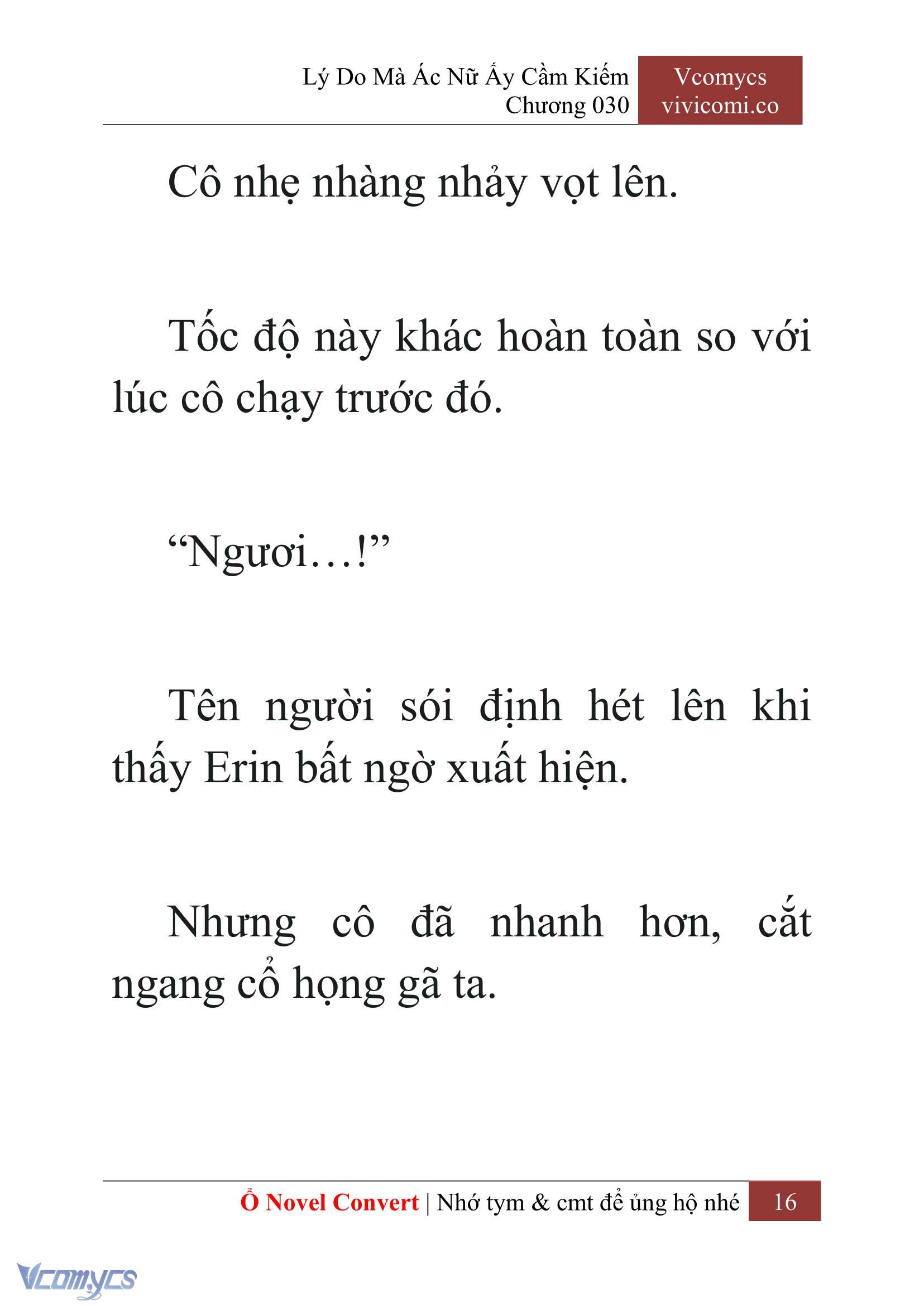 [Novel] Lý Do Mà Ác Nữ Ấy Cầm Kiếm Chapter 30 - Trang 2