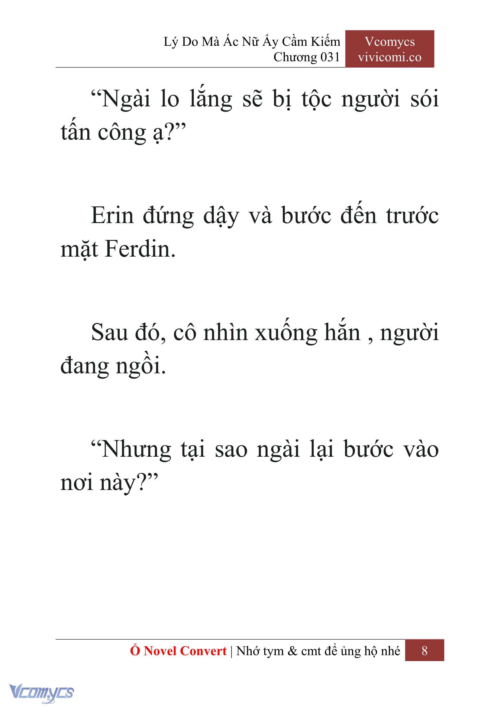 [Novel] Lý Do Mà Ác Nữ Ấy Cầm Kiếm Chapter 31 - Trang 2