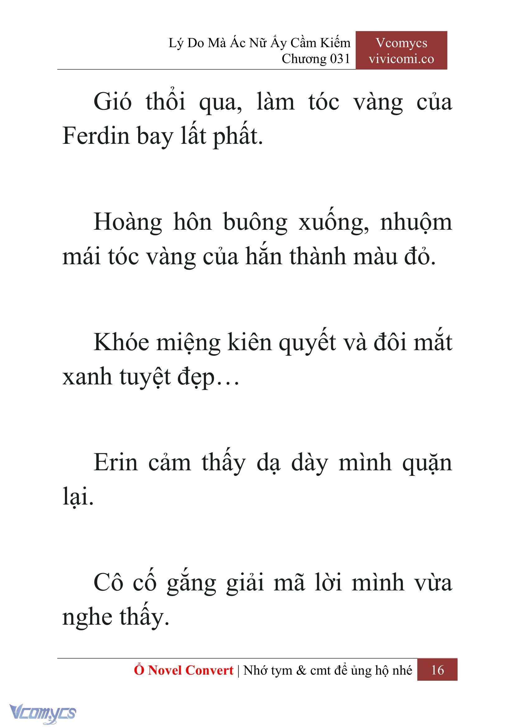 [Novel] Lý Do Mà Ác Nữ Ấy Cầm Kiếm Chapter 31 - Trang 2