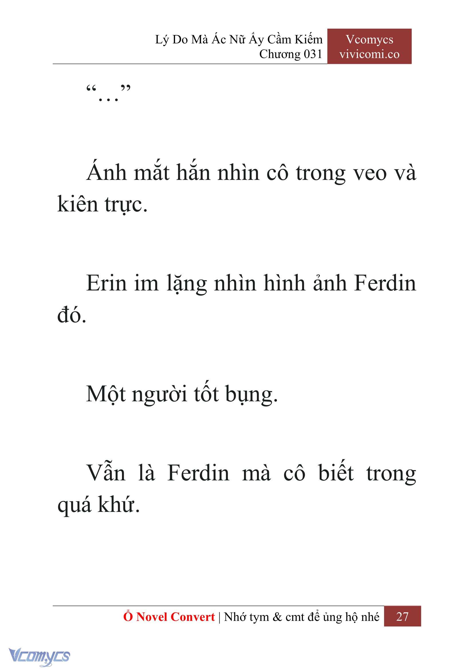 [Novel] Lý Do Mà Ác Nữ Ấy Cầm Kiếm Chapter 31 - Trang 2