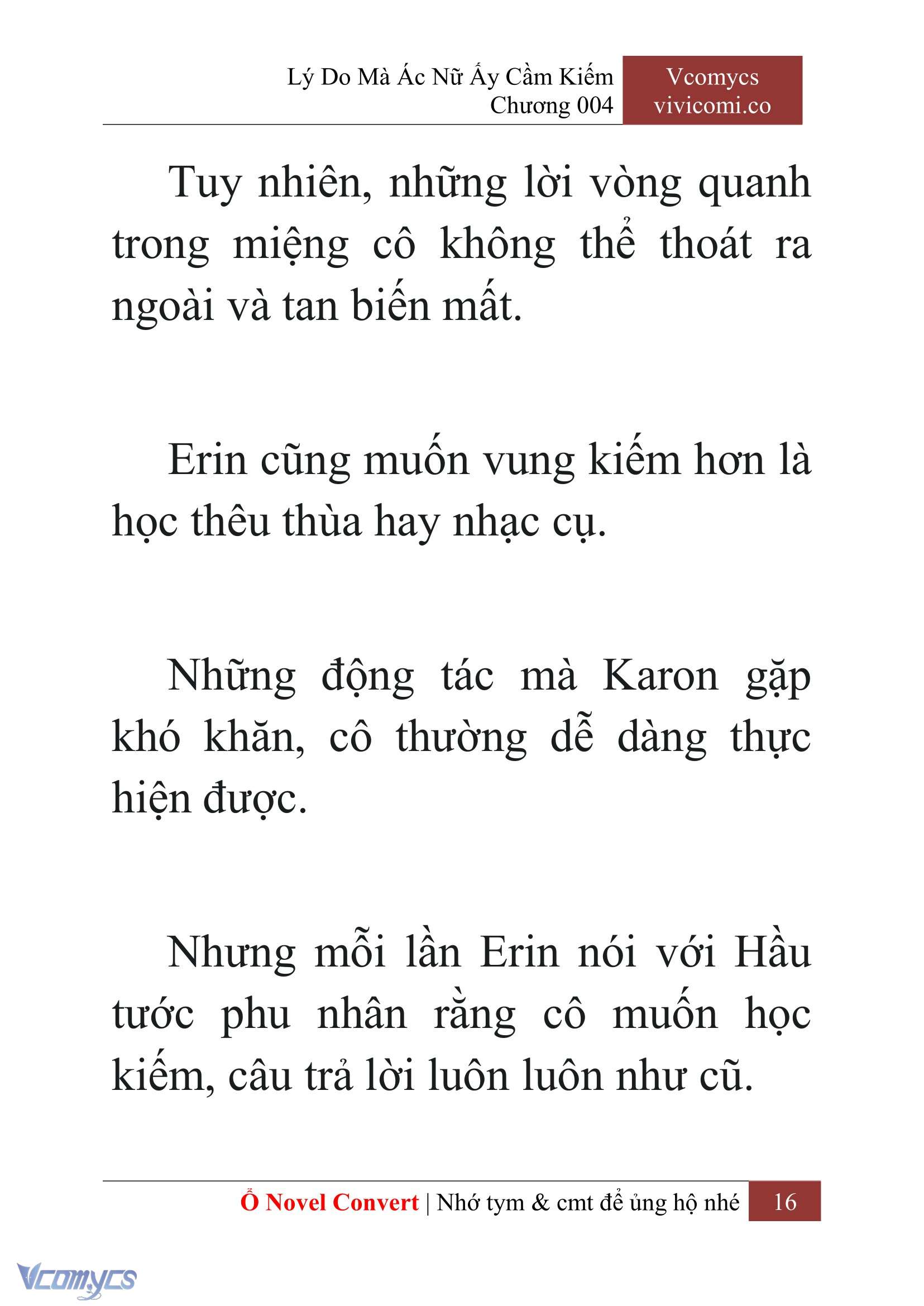 [Novel] Lý Do Mà Ác Nữ Ấy Cầm Kiếm Chapter 4 - Trang 2