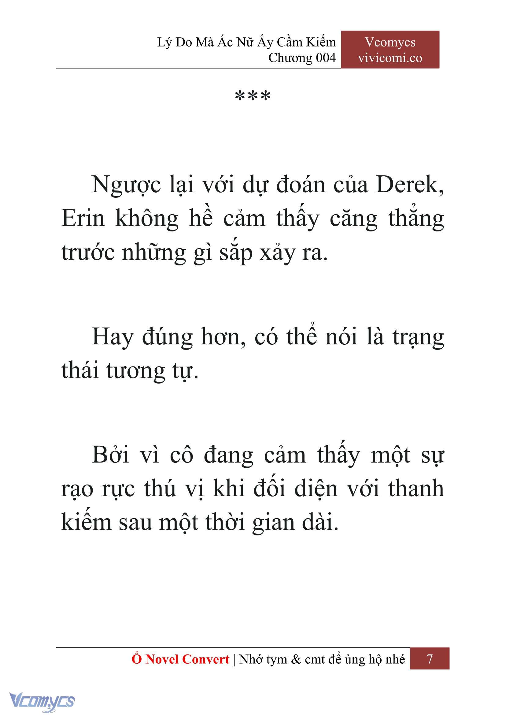 [Novel] Lý Do Mà Ác Nữ Ấy Cầm Kiếm Chapter 4 - Trang 2