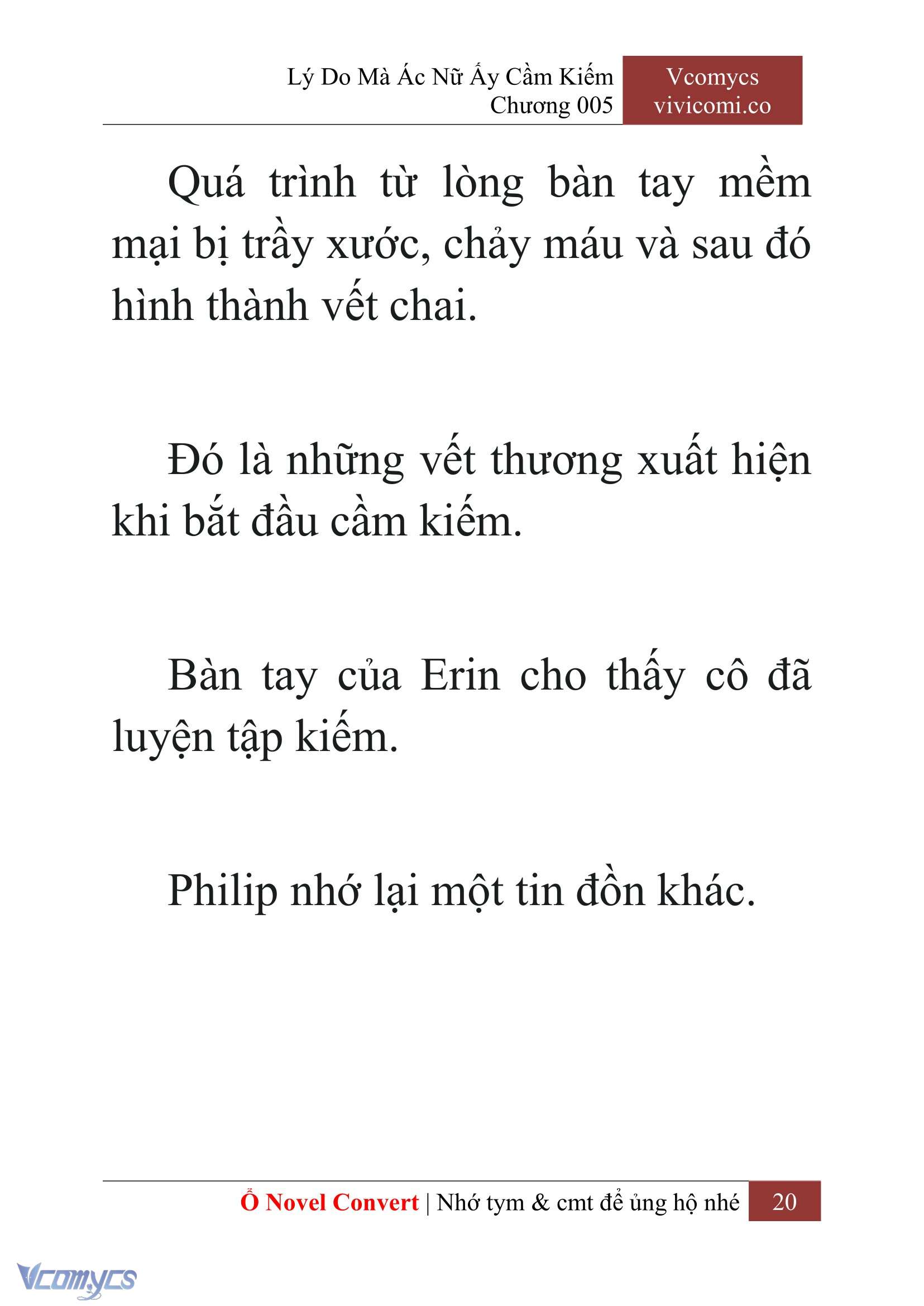 [Novel] Lý Do Mà Ác Nữ Ấy Cầm Kiếm Chapter 5 - Trang 2