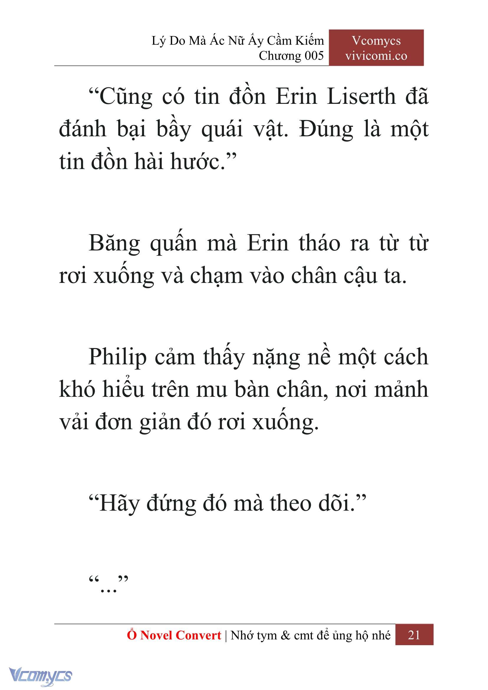 [Novel] Lý Do Mà Ác Nữ Ấy Cầm Kiếm Chapter 5 - Trang 2