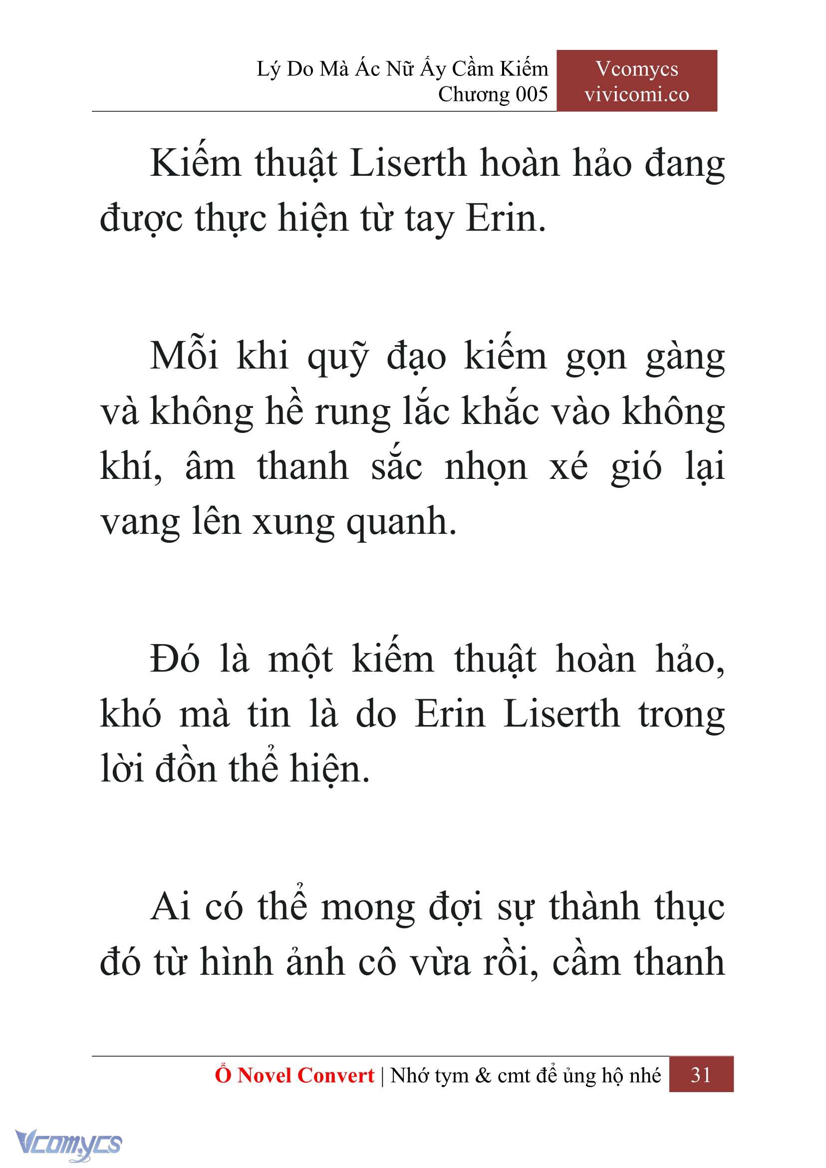 [Novel] Lý Do Mà Ác Nữ Ấy Cầm Kiếm Chapter 5 - Trang 2