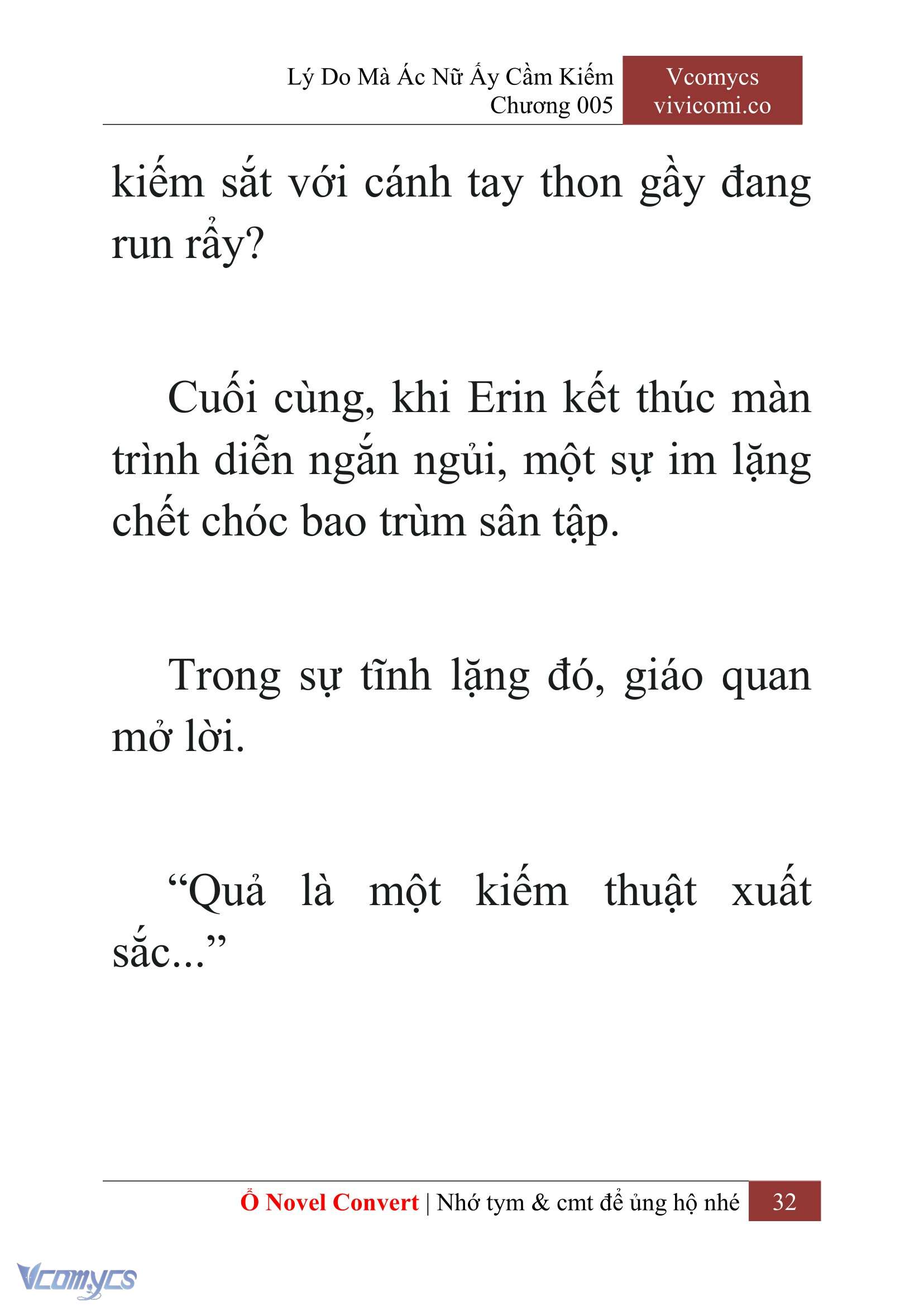 [Novel] Lý Do Mà Ác Nữ Ấy Cầm Kiếm Chapter 5 - Trang 2