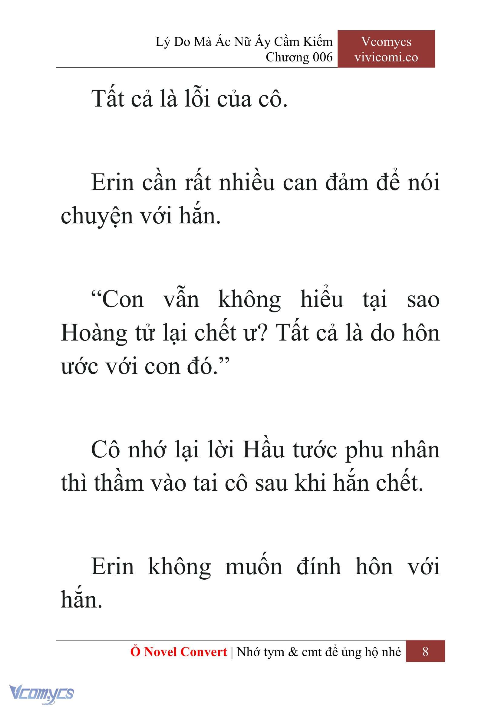 [Novel] Lý Do Mà Ác Nữ Ấy Cầm Kiếm Chapter 6 - Trang 2