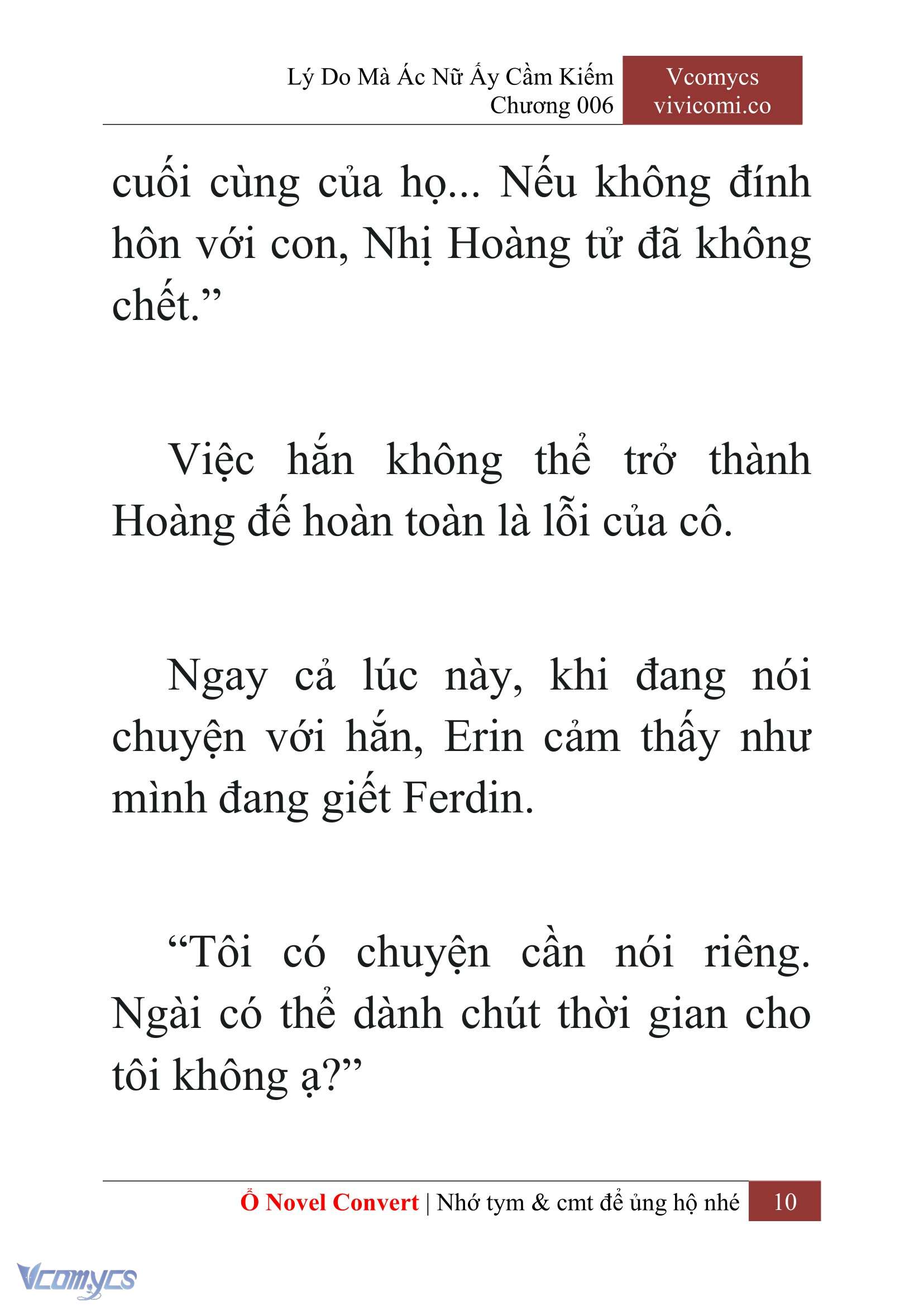 [Novel] Lý Do Mà Ác Nữ Ấy Cầm Kiếm Chapter 6 - Trang 2