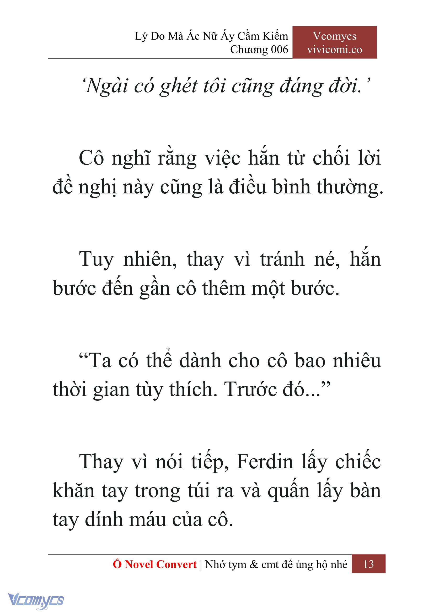 [Novel] Lý Do Mà Ác Nữ Ấy Cầm Kiếm Chapter 6 - Trang 2