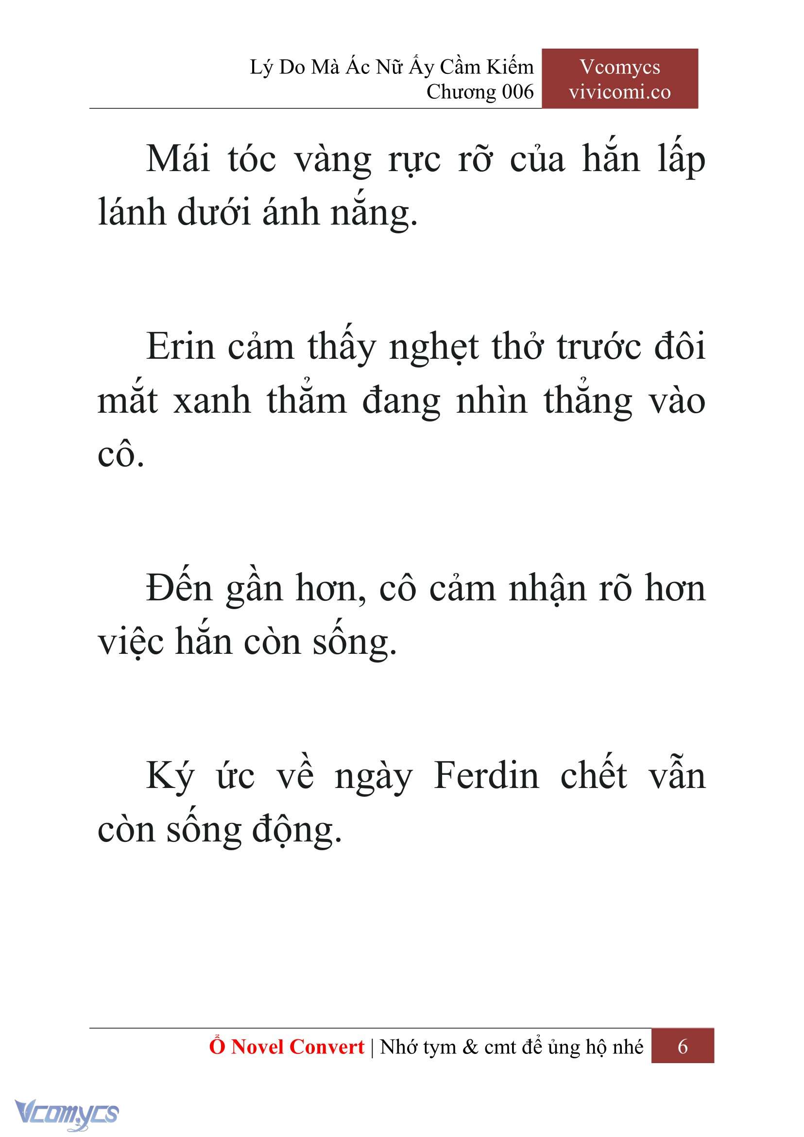 [Novel] Lý Do Mà Ác Nữ Ấy Cầm Kiếm Chapter 6 - Trang 2