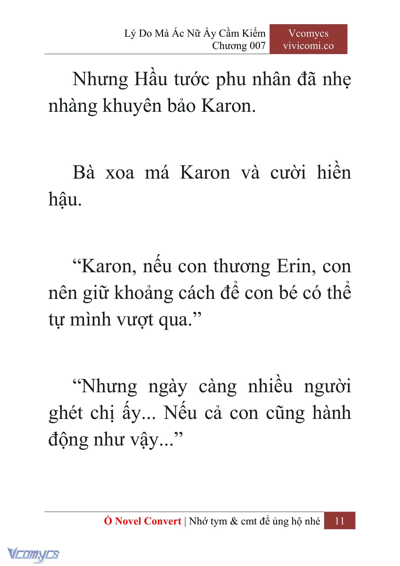[Novel] Lý Do Mà Ác Nữ Ấy Cầm Kiếm Chapter 7 - Trang 2