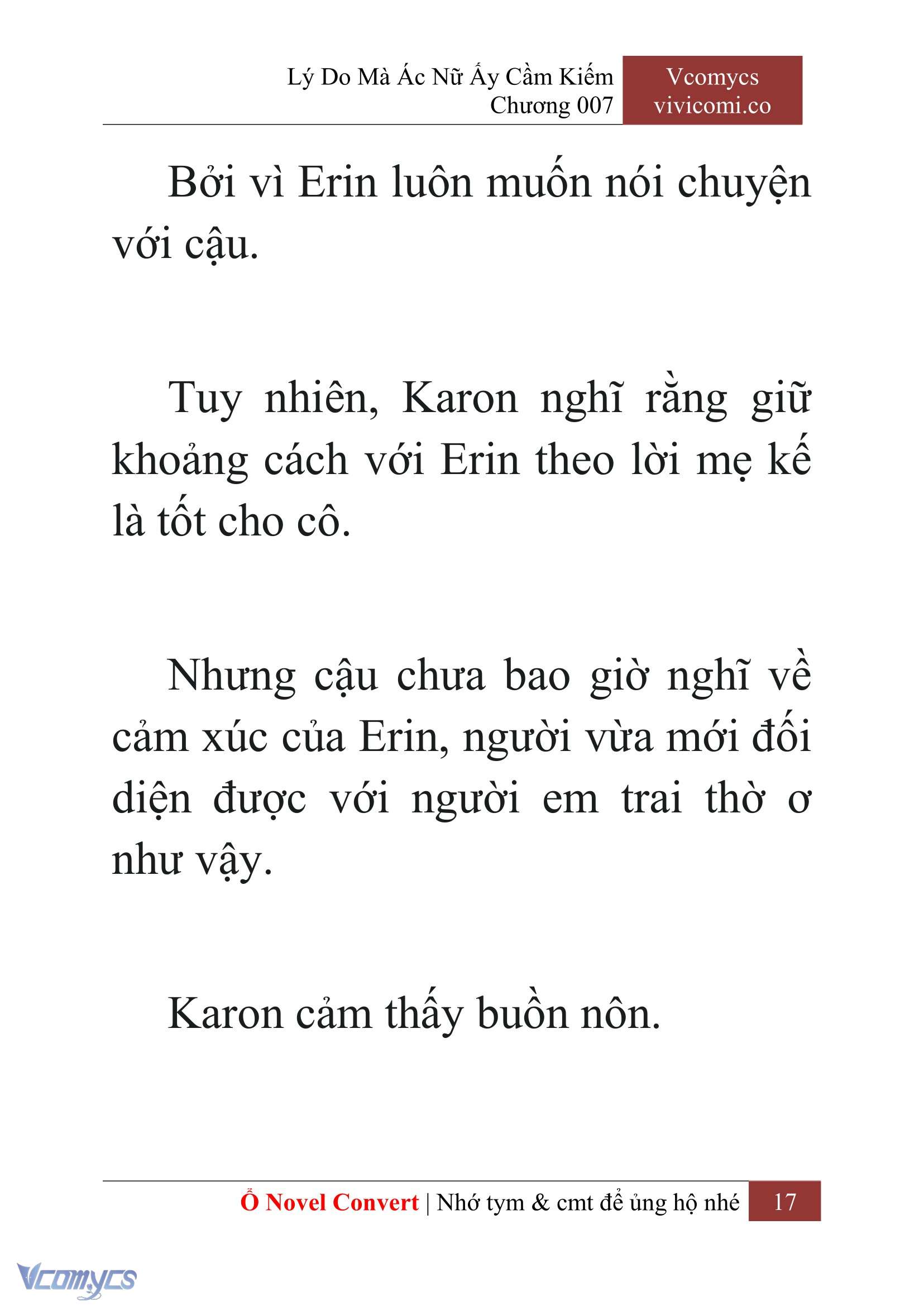 [Novel] Lý Do Mà Ác Nữ Ấy Cầm Kiếm Chapter 7 - Trang 2
