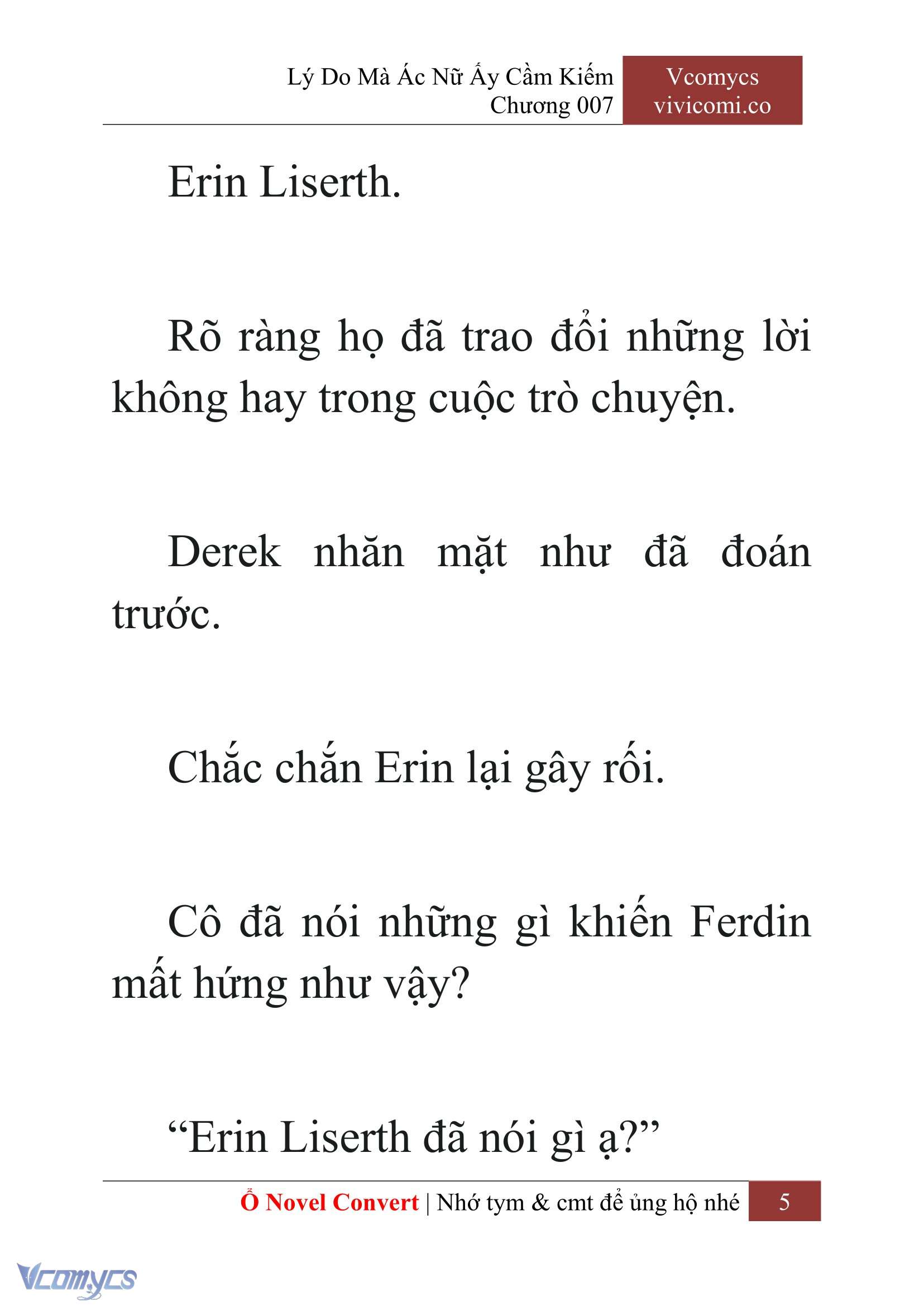 [Novel] Lý Do Mà Ác Nữ Ấy Cầm Kiếm Chapter 7 - Trang 2