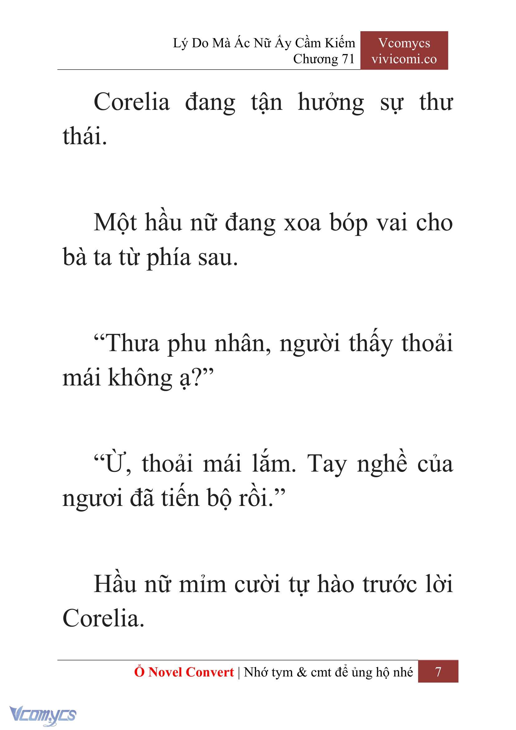 [Novel] Lý Do Mà Ác Nữ Ấy Cầm Kiếm Chapter 71 - Trang 2