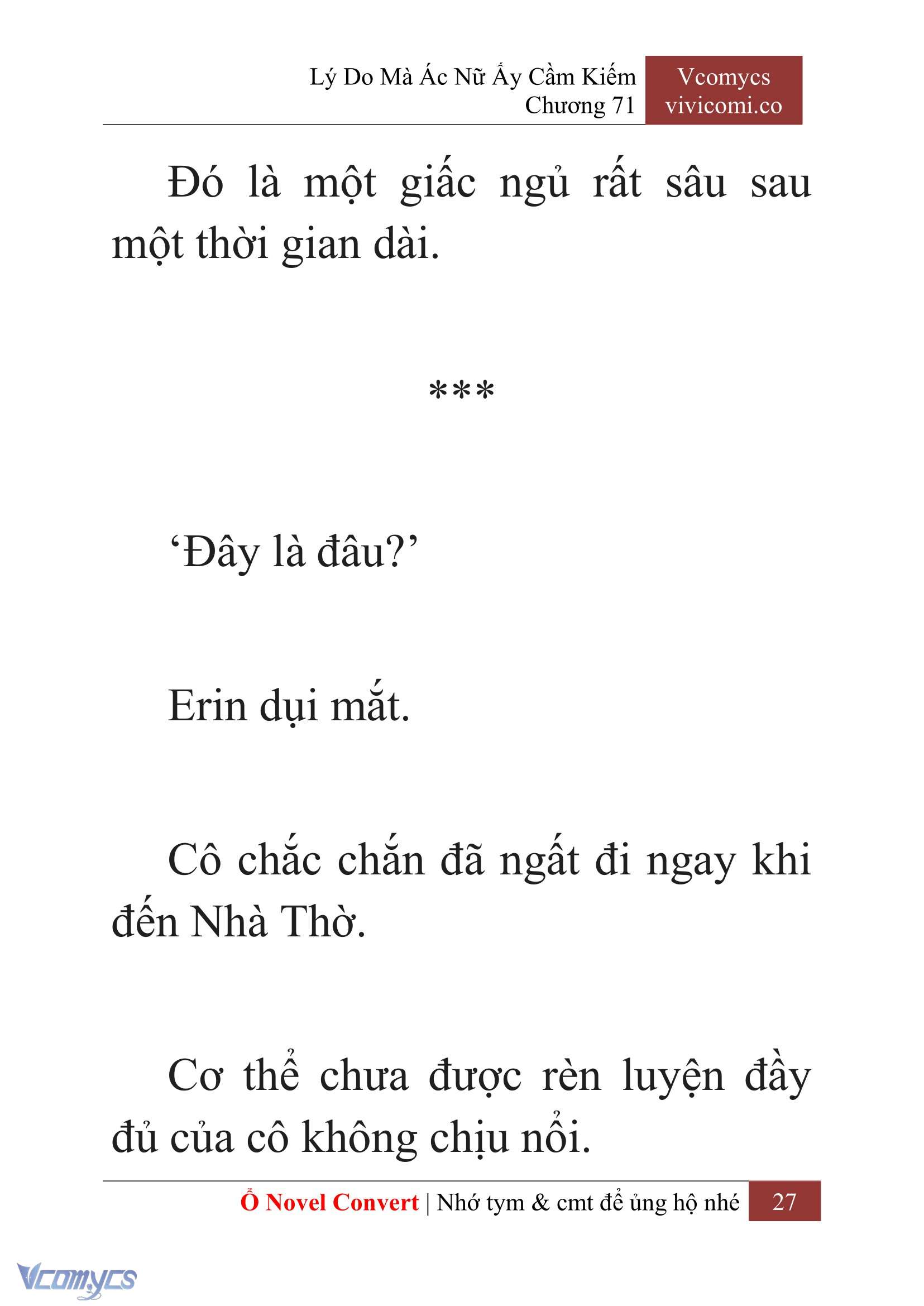 [Novel] Lý Do Mà Ác Nữ Ấy Cầm Kiếm Chapter 71 - Trang 2