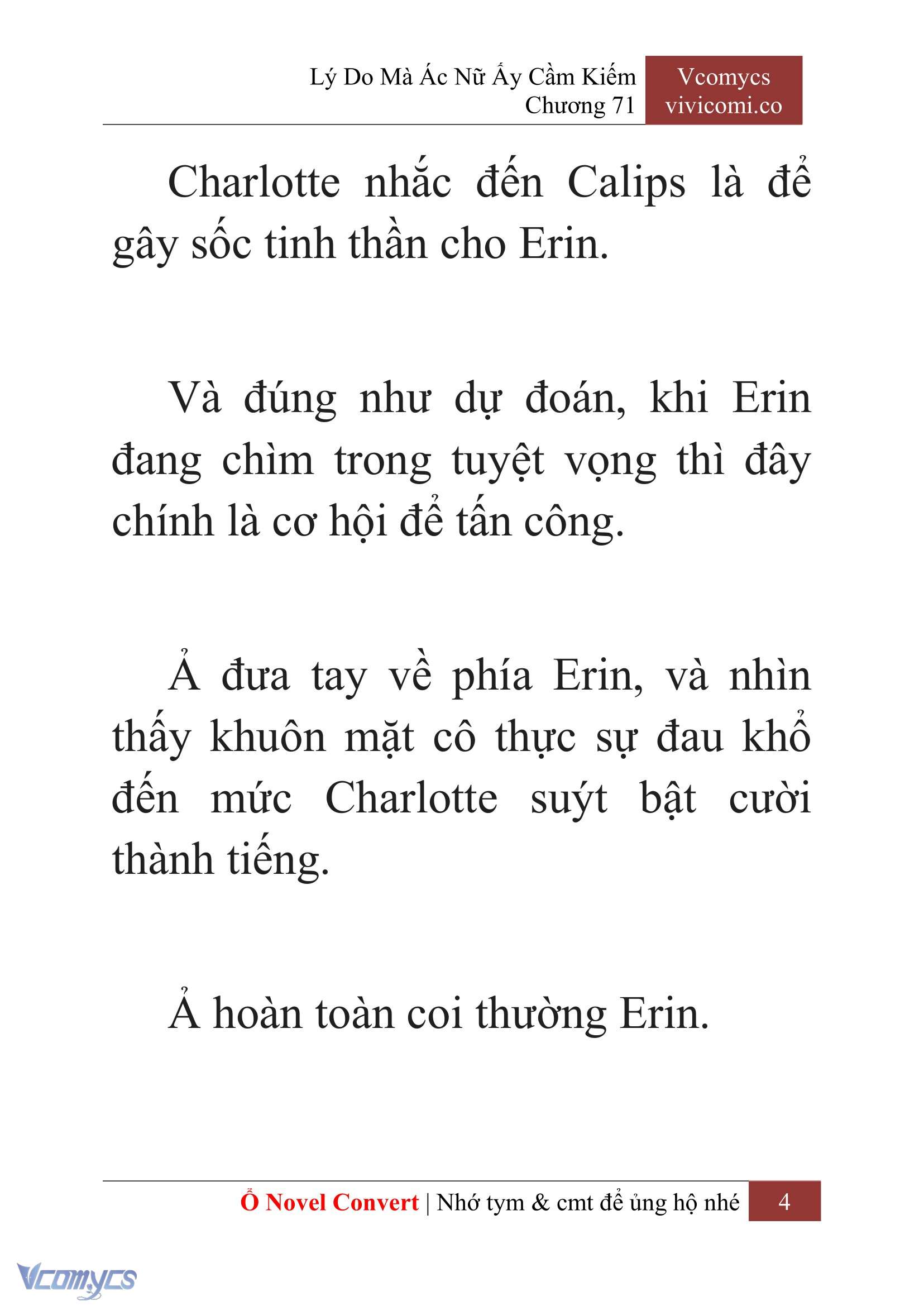 [Novel] Lý Do Mà Ác Nữ Ấy Cầm Kiếm Chapter 71 - Trang 2