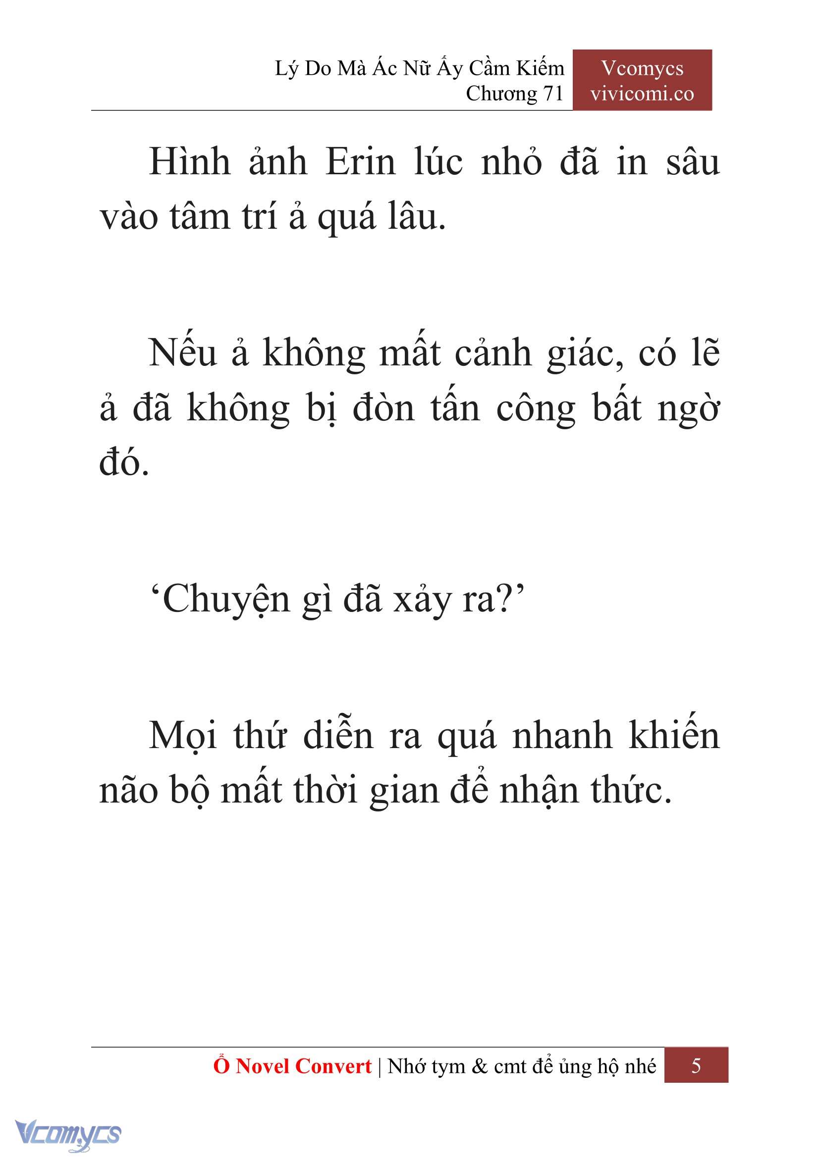 [Novel] Lý Do Mà Ác Nữ Ấy Cầm Kiếm Chapter 71 - Trang 2