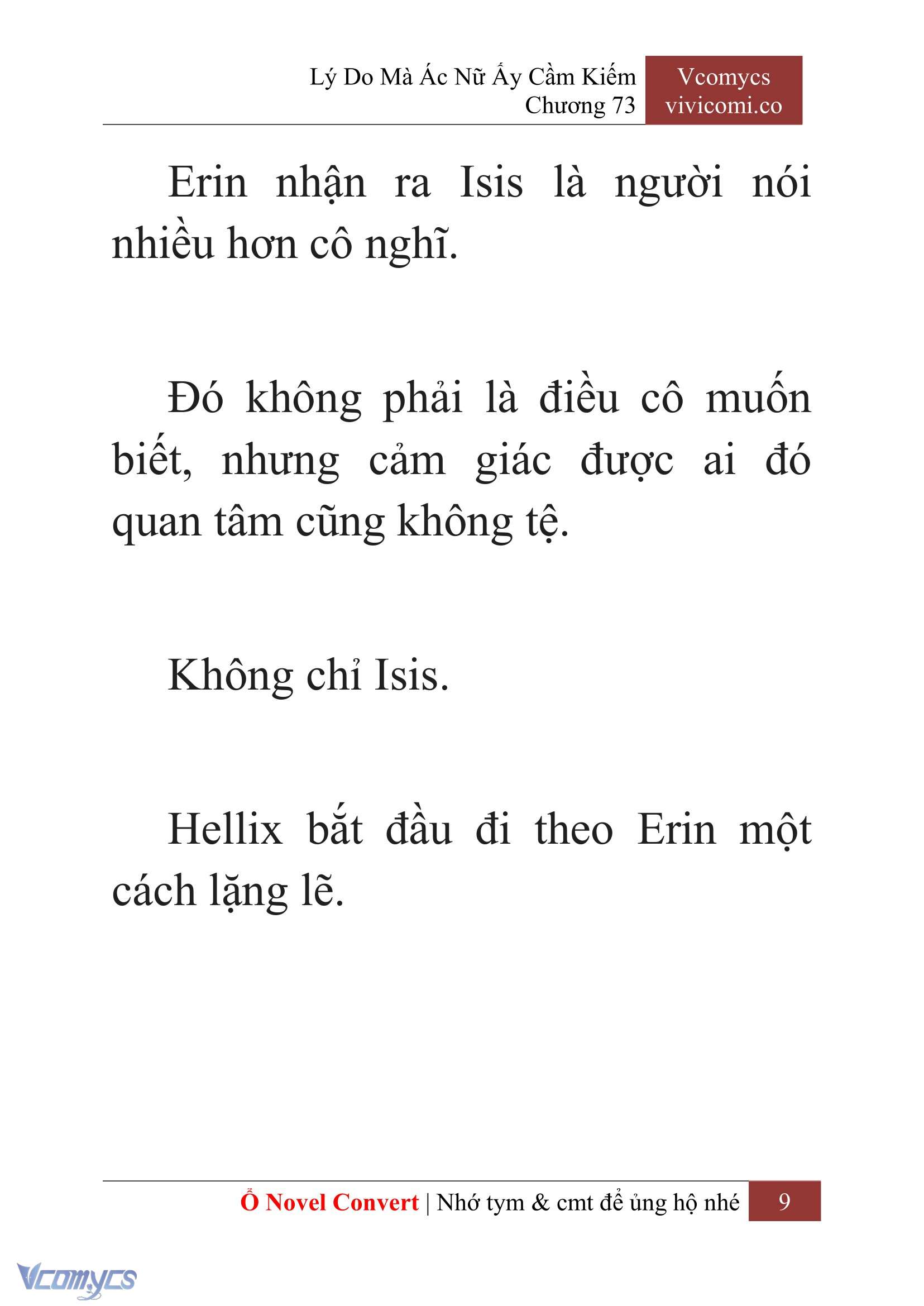 [Novel] Lý Do Mà Ác Nữ Ấy Cầm Kiếm Chapter 73 - Trang 2