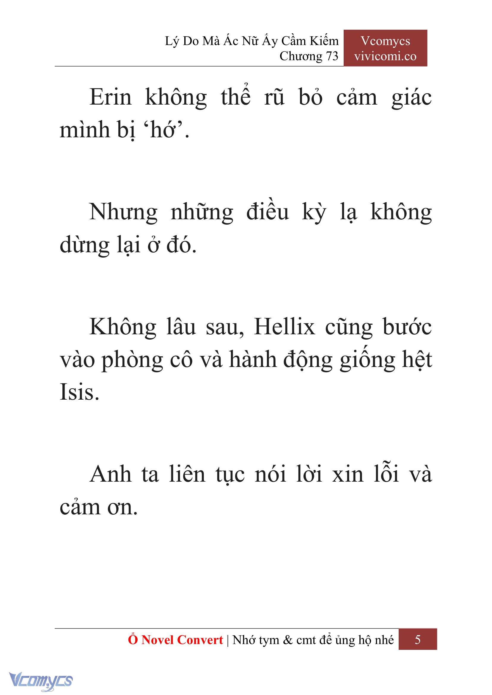 [Novel] Lý Do Mà Ác Nữ Ấy Cầm Kiếm Chapter 73 - Trang 2
