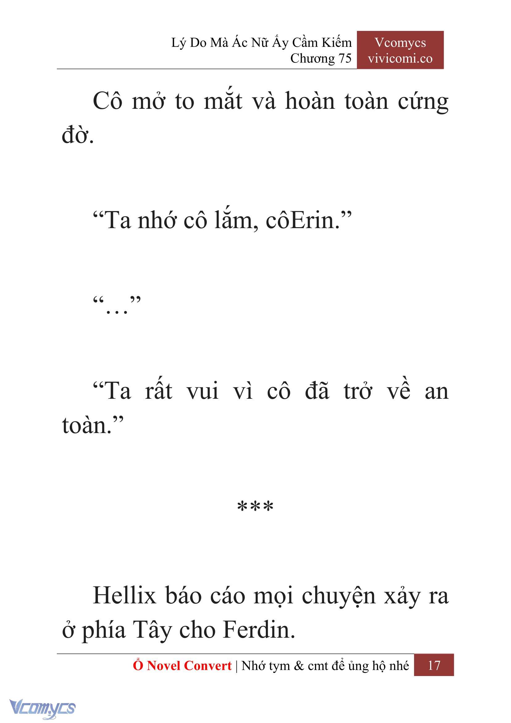 [Novel] Lý Do Mà Ác Nữ Ấy Cầm Kiếm Chapter 75 - Trang 2