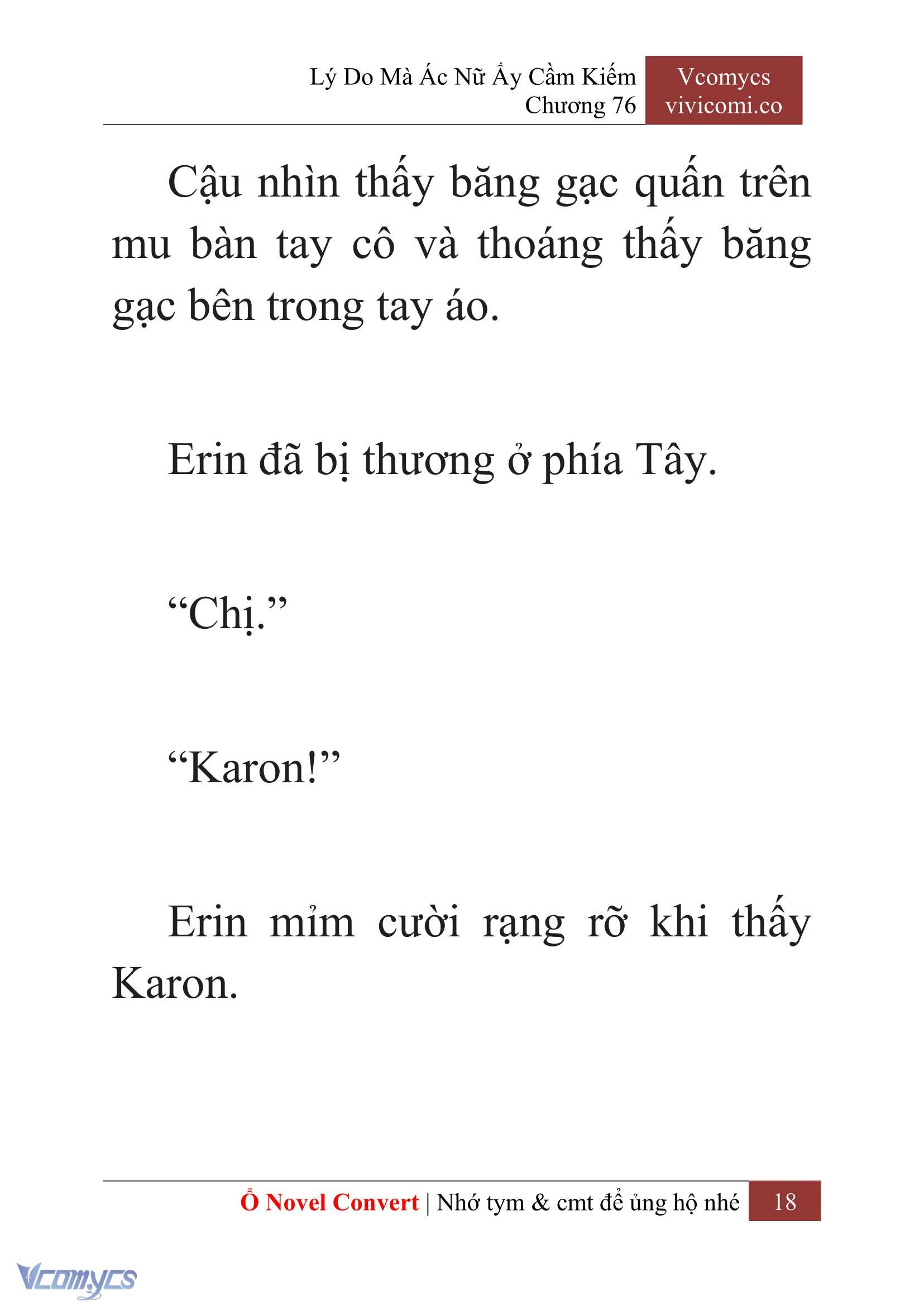 [Novel] Lý Do Mà Ác Nữ Ấy Cầm Kiếm Chapter 76 - Trang 2