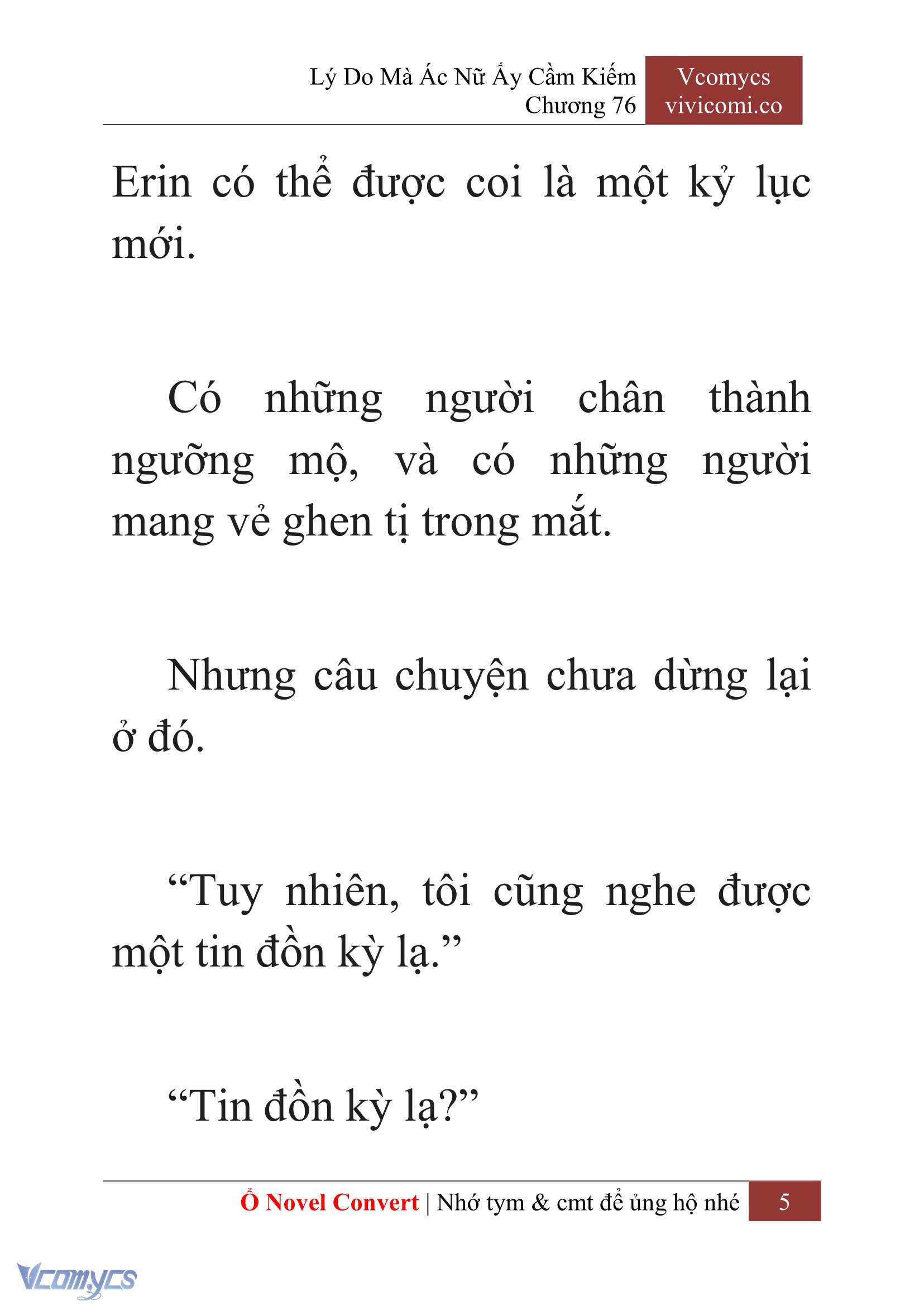 [Novel] Lý Do Mà Ác Nữ Ấy Cầm Kiếm Chapter 76 - Trang 2