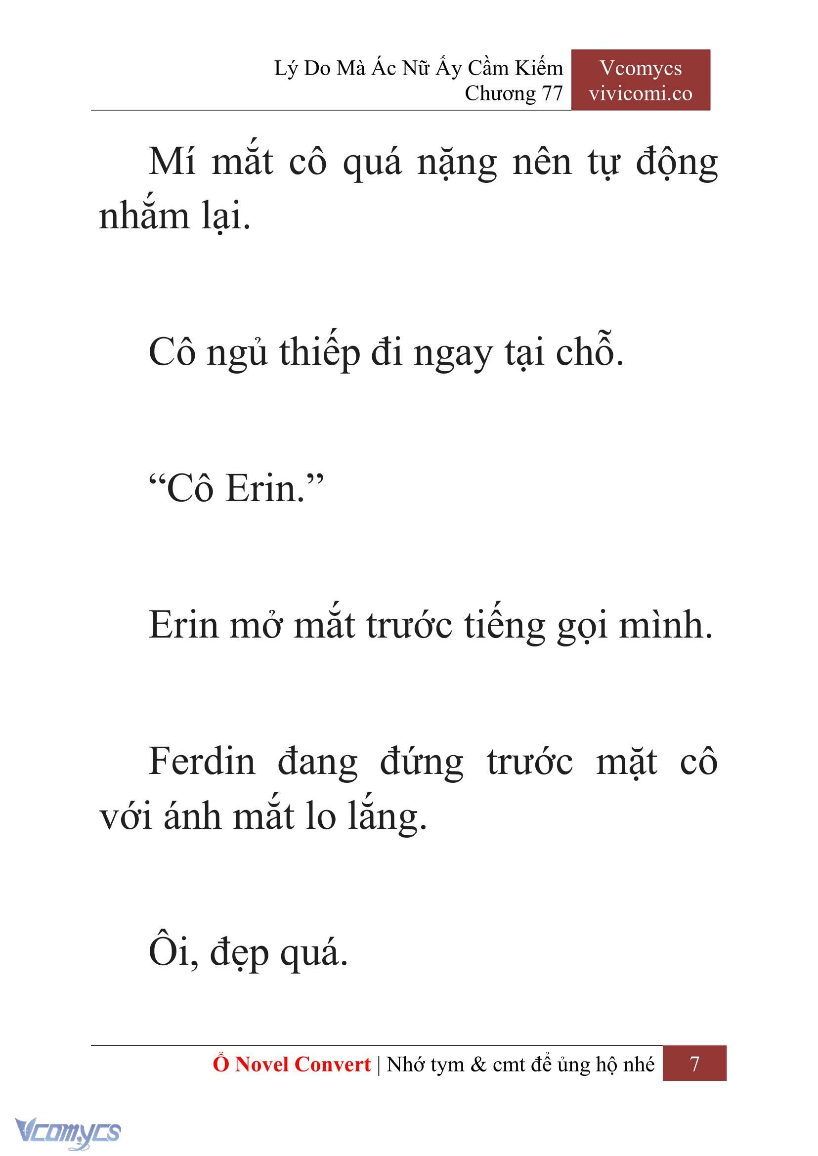 [Novel] Lý Do Mà Ác Nữ Ấy Cầm Kiếm Chapter 77 - Trang 2